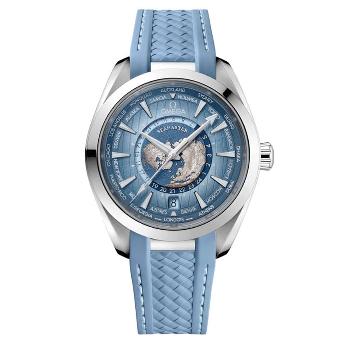 Omega Seamaster Aqua Terra 220.12.43.22.03.002 (2024) - Blauw wijzerplaat 43mm Staal (1/1)