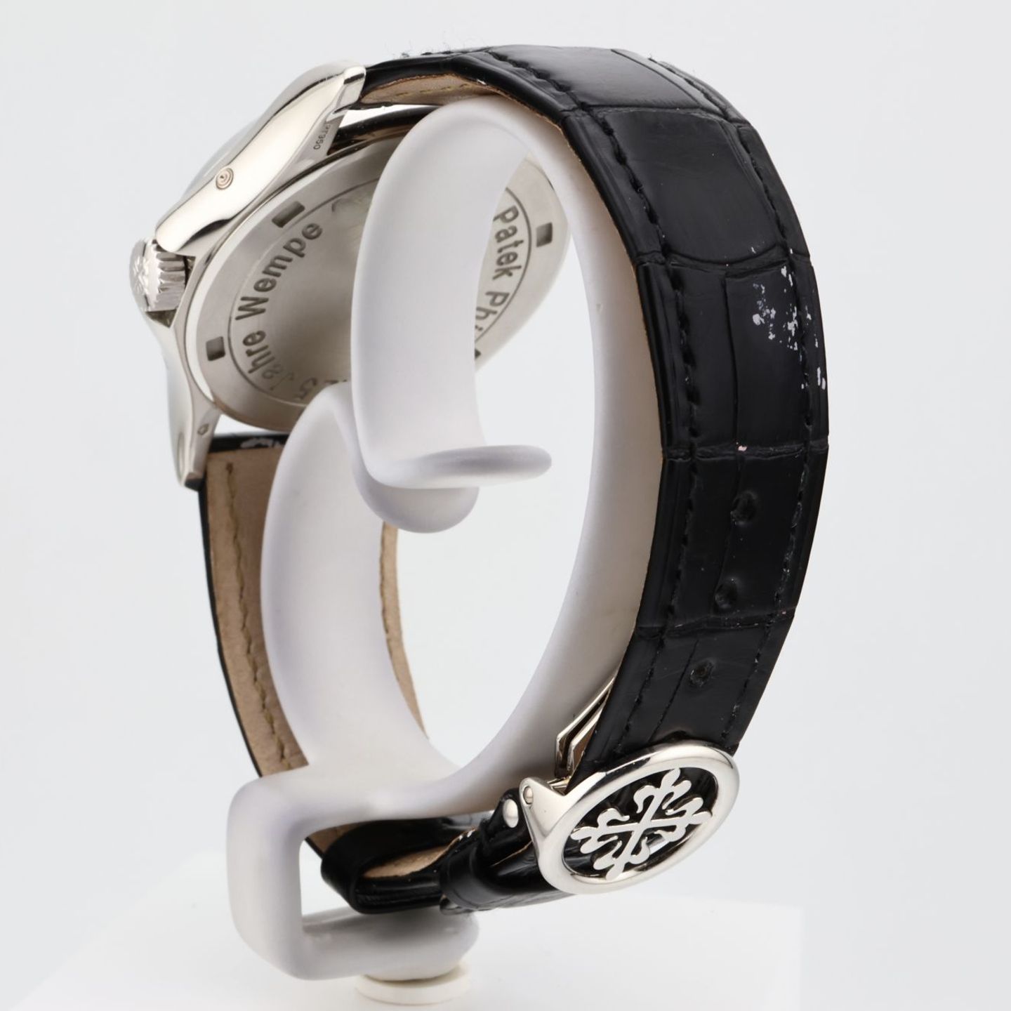 Patek Philippe Annual Calendar 5125P-001 (2003) - Black dial 37 mm Platinum case (5/8)