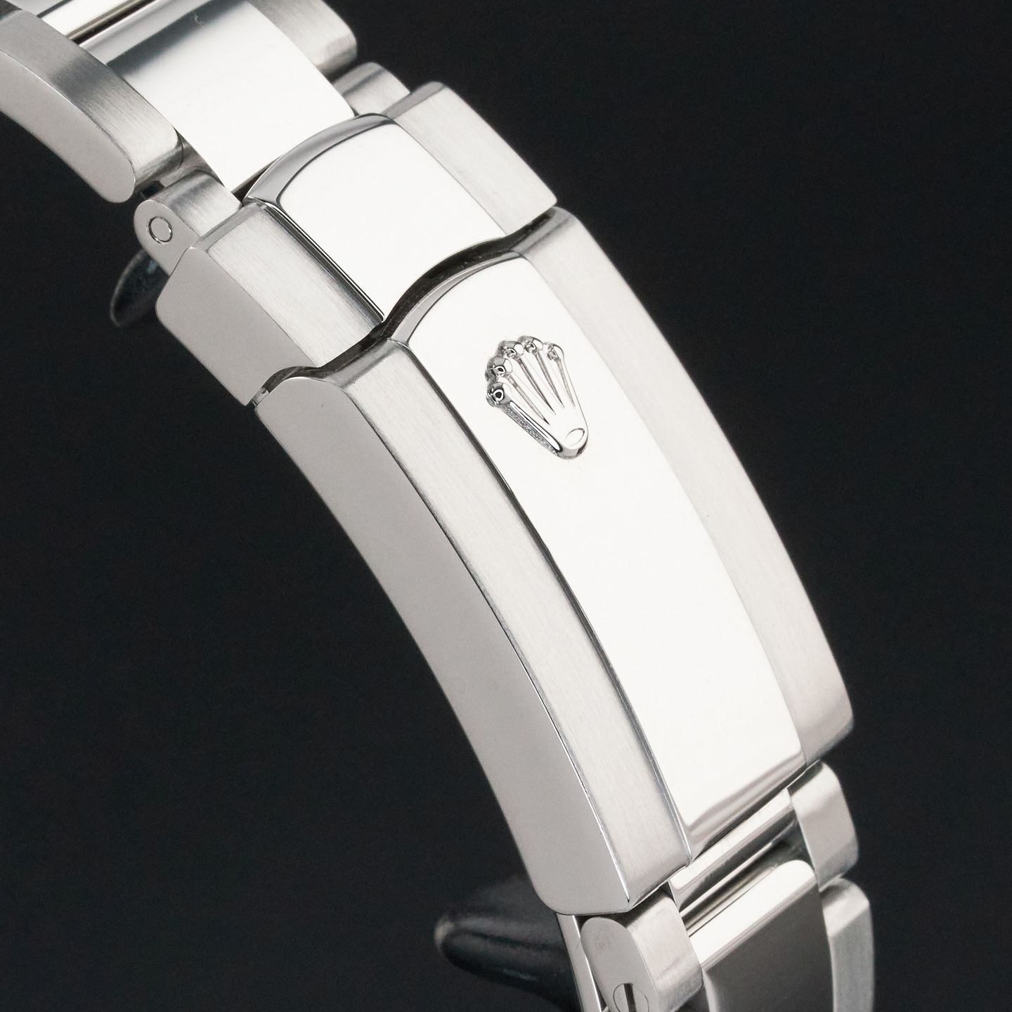 Rolex Oyster Perpetual Date 115234 (2007) - Blue dial 34 mm Steel case (7/7)