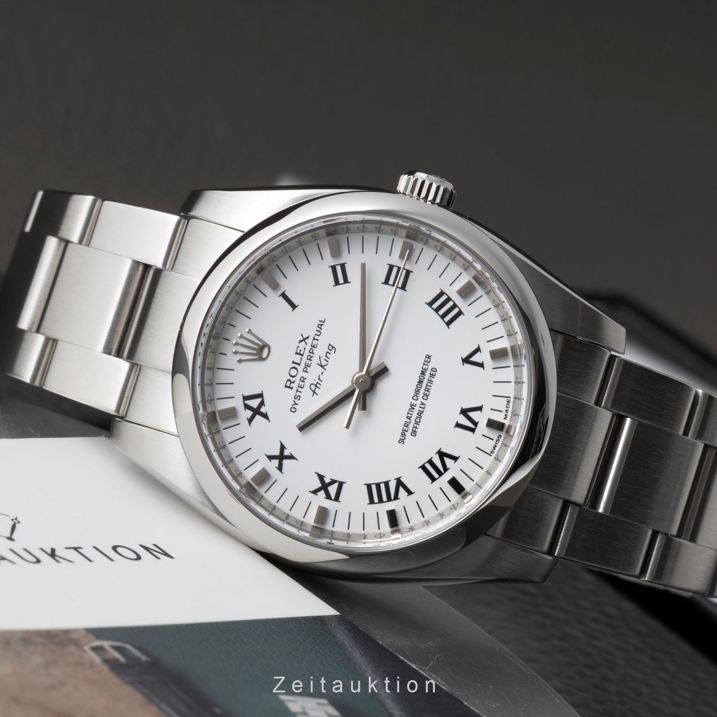 Rolex Oyster Perpetual 34 114200 (Onbekend (willekeurig serienummer)) - 34mm Staal (2/8)