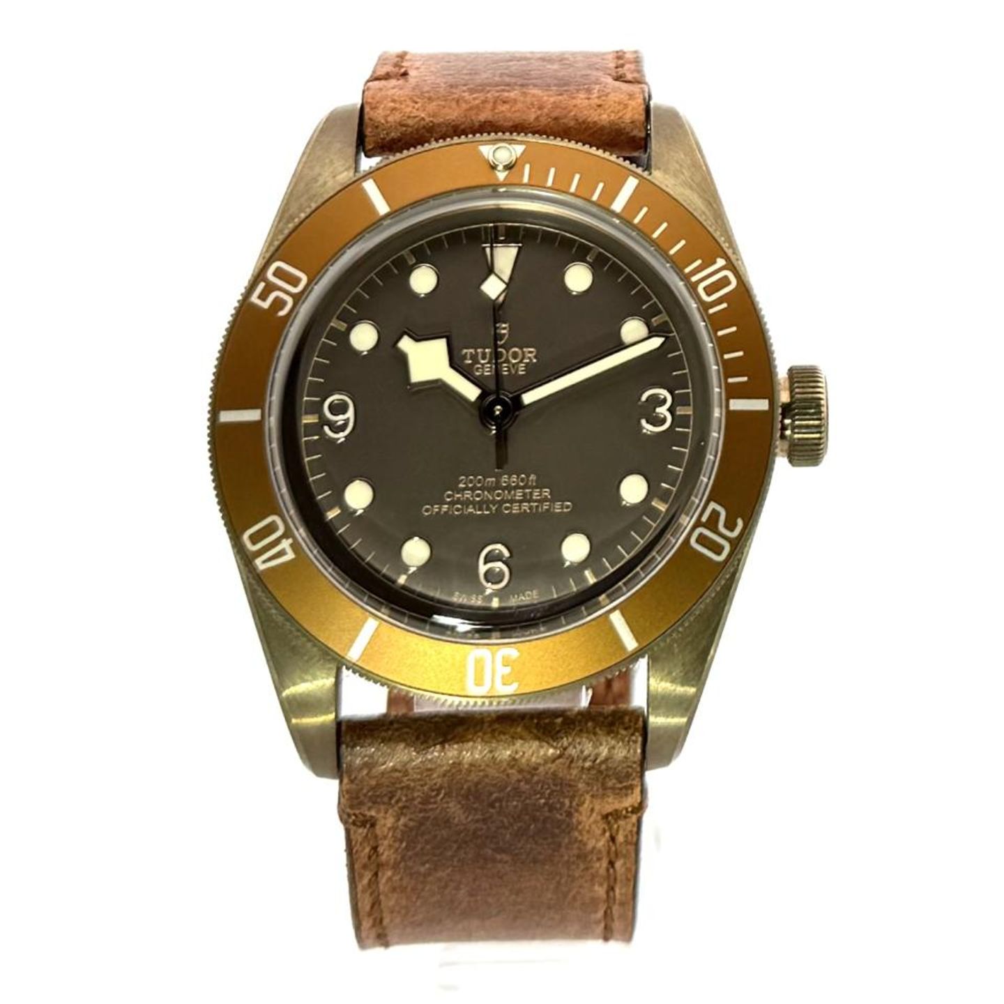 Tudor Black Bay Bronze 79250BM (2023) - Brown dial 43 mm Bronze case (2/8)