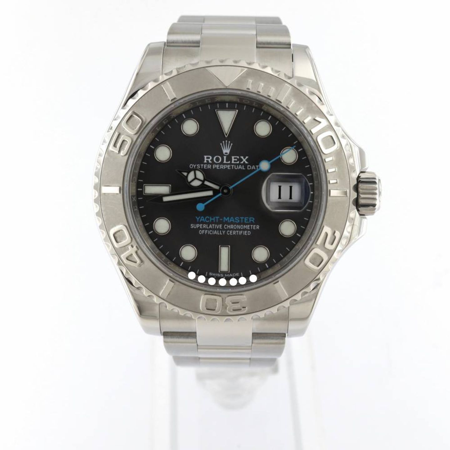 Rolex Yacht-Master 40 116622 (2016) - Grey dial 40 mm Steel case (1/6)