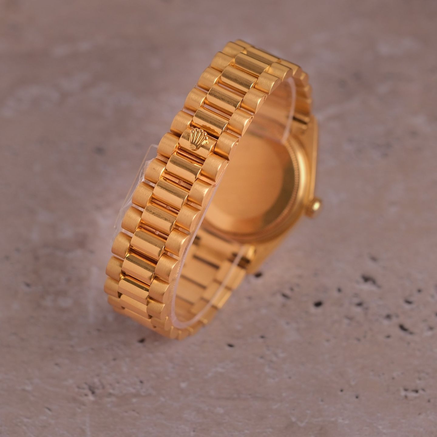 Rolex Day-Date 36 18038 (1979) - Rood wijzerplaat 36mm Geelgoud (16/16)