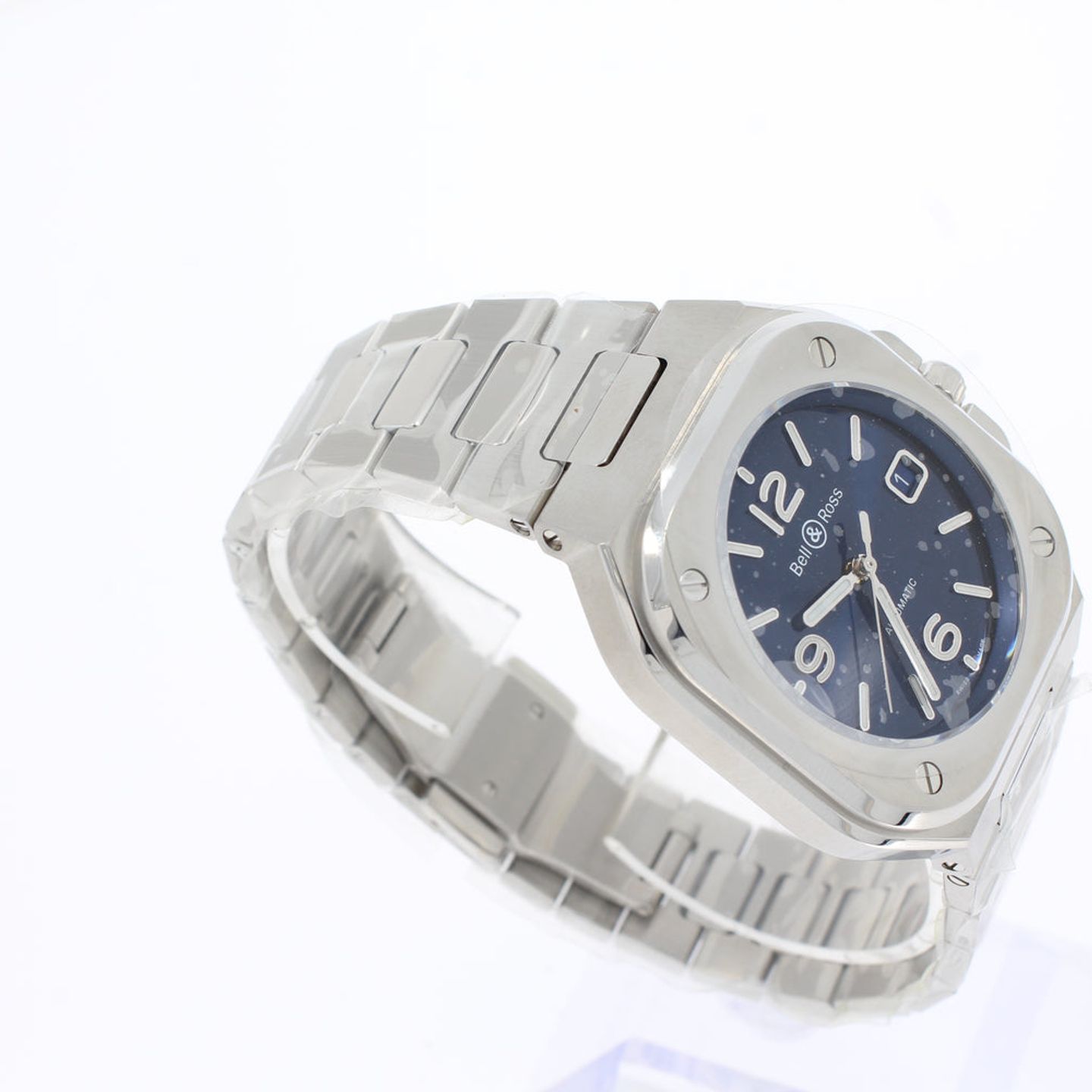 Bell & Ross BR 05 BR05A-BLU-ST/SST (2025) - Blauw wijzerplaat 41mm Staal (5/5)