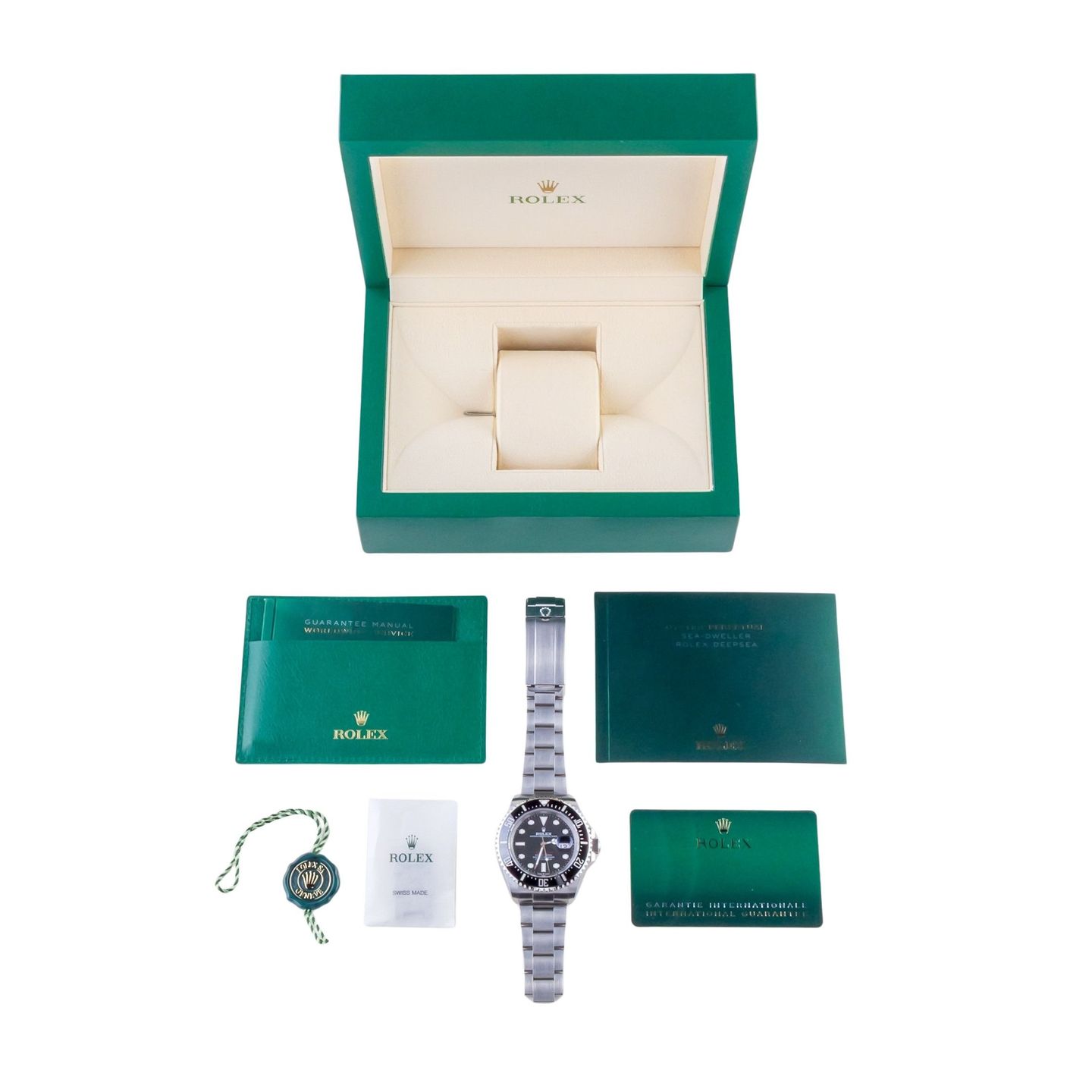 Rolex Sea-Dweller 126600 (2024) - Zwart wijzerplaat 43mm Staal (8/8)