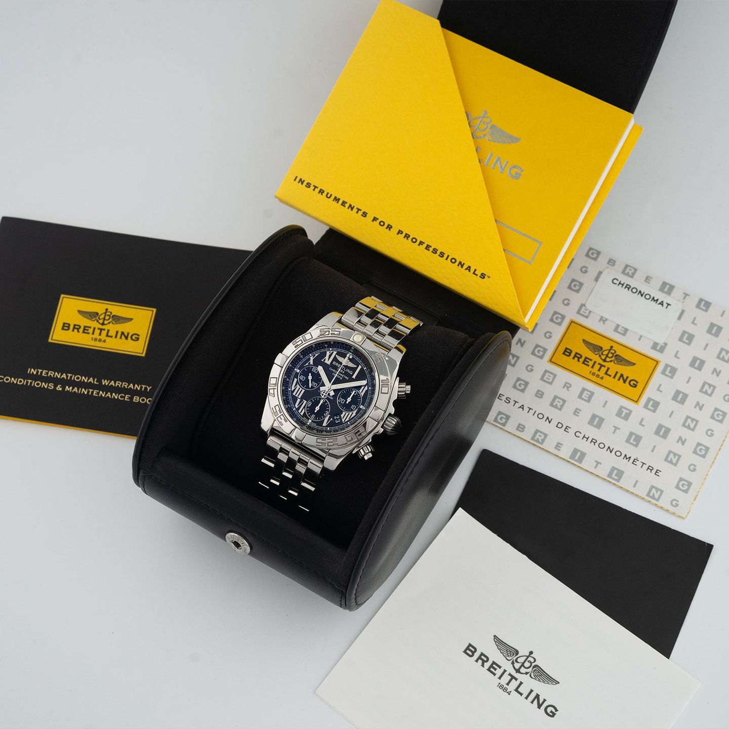 Breitling Chronomat 44 AB0110 (2014) - 44mm Staal (4/4)