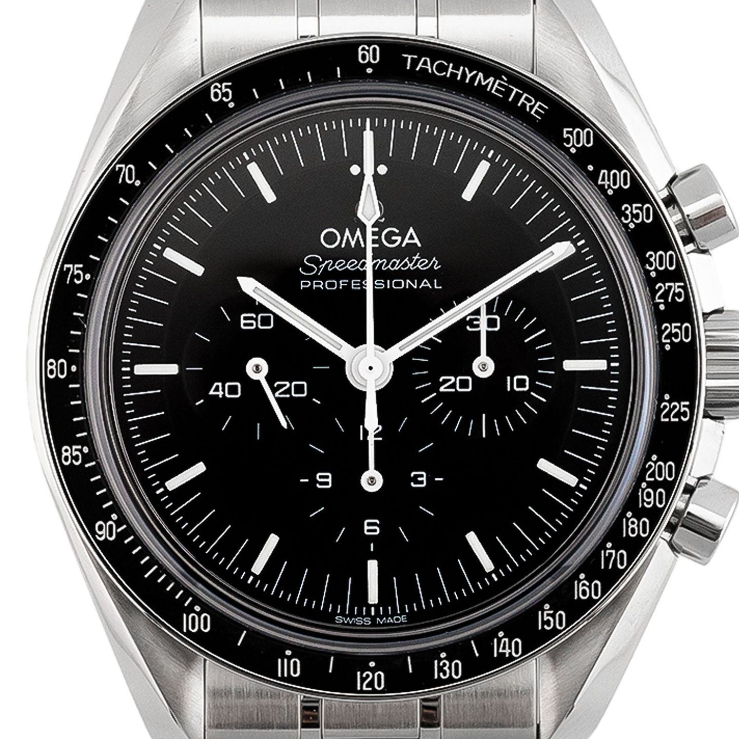 Omega Speedmaster Professional Moonwatch 310.30.42.50.01.002 (2021) - Black dial 42 mm Steel case (2/6)