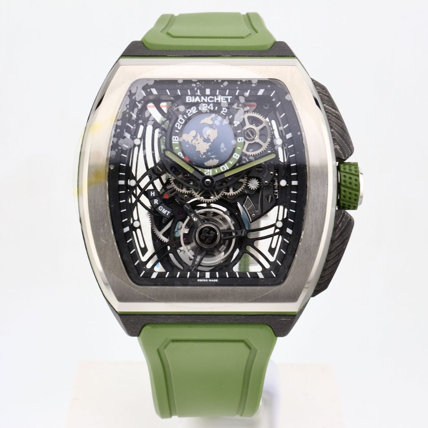 Bianchet Unknown CBFGFTSG4 (2025) - Transparant wijzerplaat 43mm Carbon (2/16)