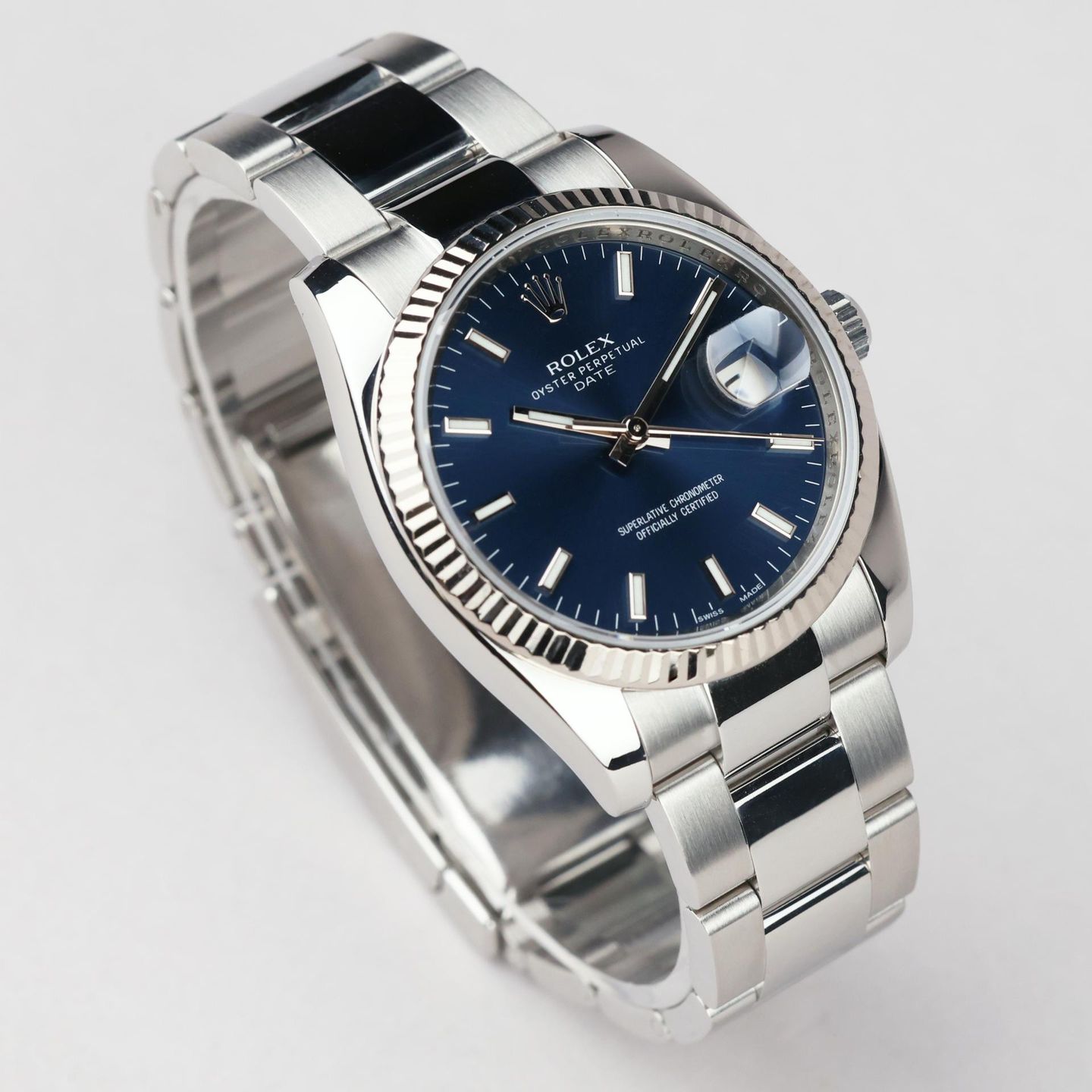 Rolex Oyster Perpetual Date 115234 - (2/8)