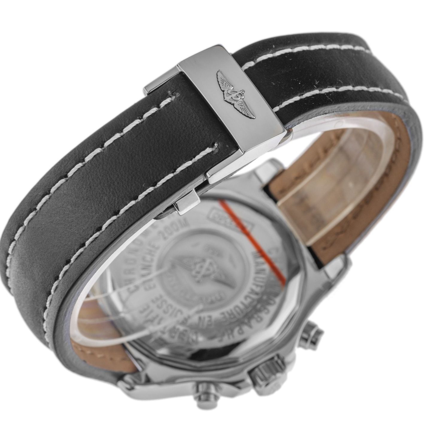 Breitling Colt Chronograph A73380 (2006) - Black dial 41 mm Steel case (7/8)