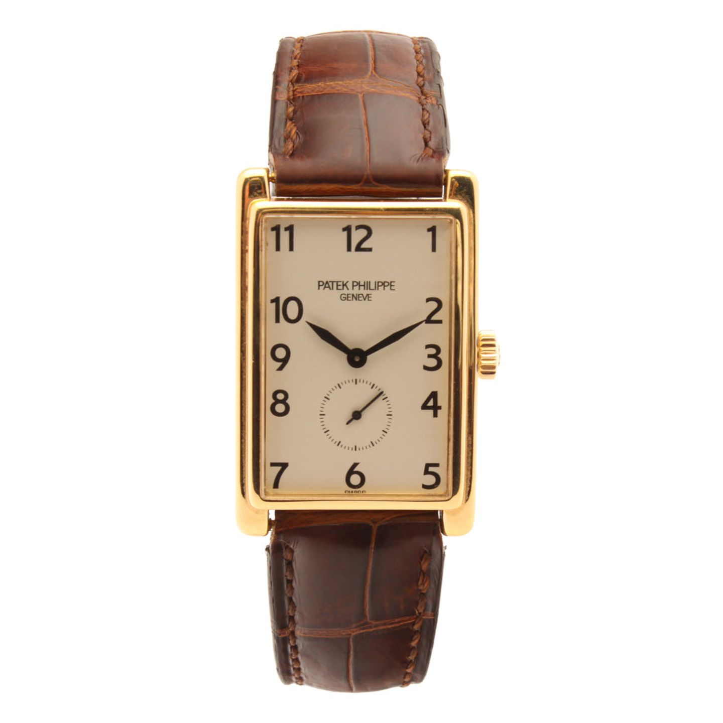 Patek Philippe Gondolo 5009 (Unknown (random serial)) - Silver dial 25 mm Yellow Gold case (3/12)