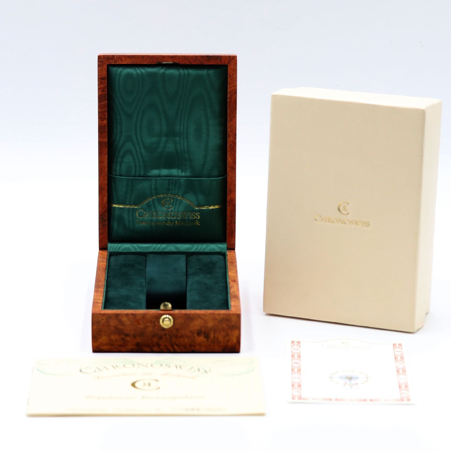 Chronoswiss Régulateur CH-2951 (Onbekend (willekeurig serienummer)) - Zilver wijzerplaat 29mm Roségoud (8/8)