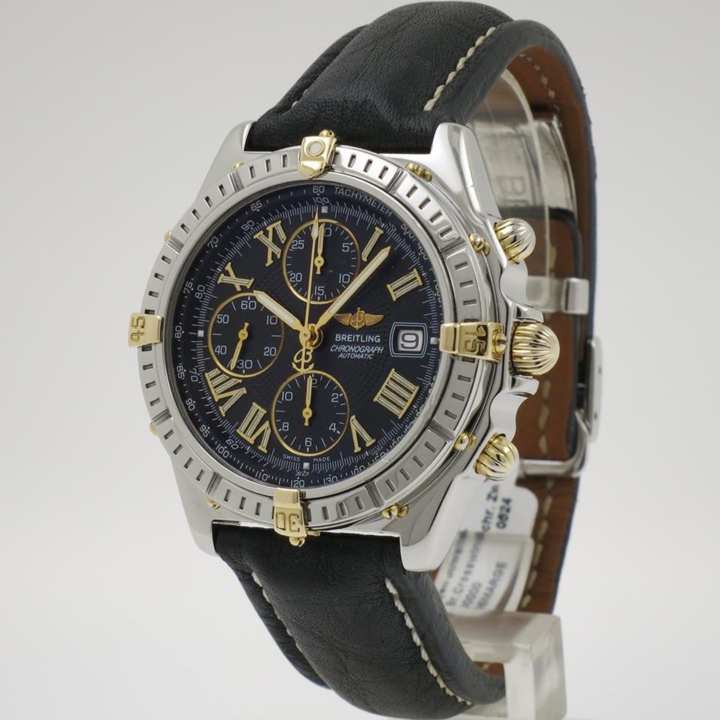Breitling Crosswind Chronograph B13055 (2000) - 43mm Goud/Staal (2/9)