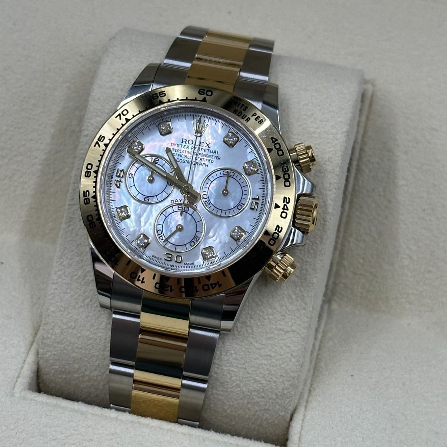 Rolex Daytona 116503 (2020) - Parelmoer wijzerplaat 40mm Staal (7/8)