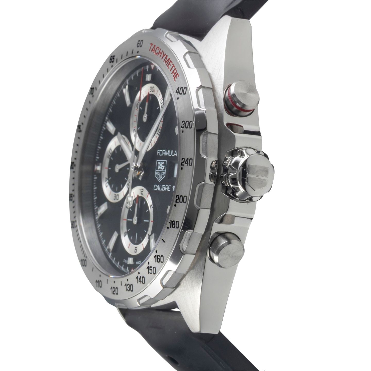 TAG Heuer Carrera Calibre HEUER 01 CAR201AA.BA0714 (Unknown (random serial)) - White dial 43 mm Steel case (6/8)