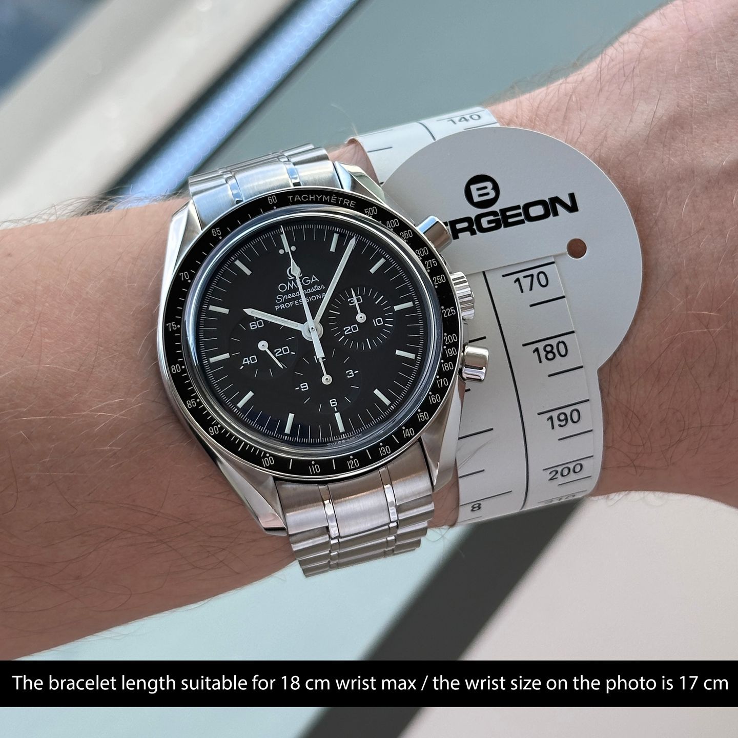 Omega Speedmaster Professional Moonwatch 3572.50 (Onbekend (willekeurig serienummer)) - Zwart wijzerplaat 42mm Staal (2/8)