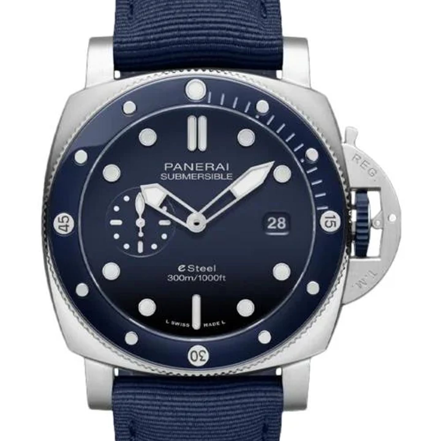 Panerai Luminor Submersible PAM01289 (2026) - Blauw wijzerplaat 44mm Staal (1/1)