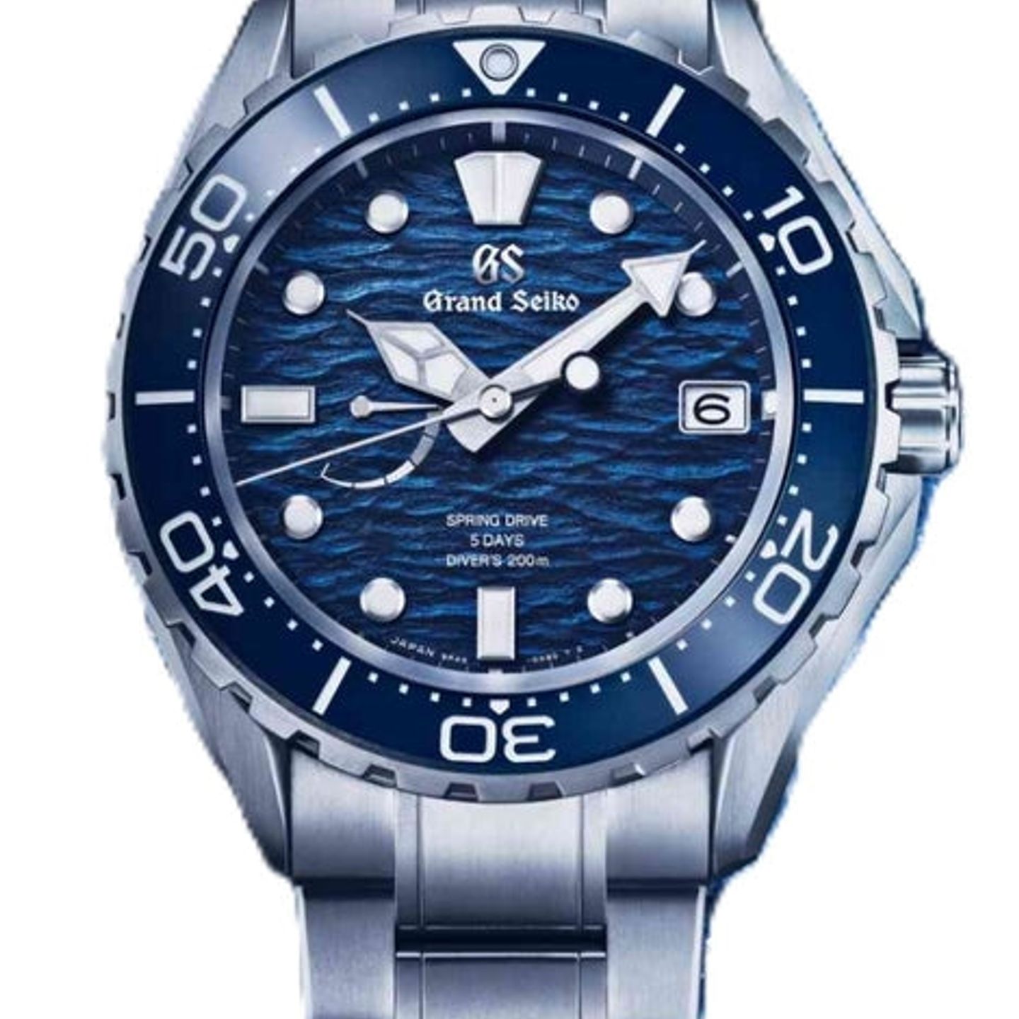 Grand Seiko Evolution 9 Collection SLGA023 (2026) - Blue dial 44 mm Titanium case (1/1)