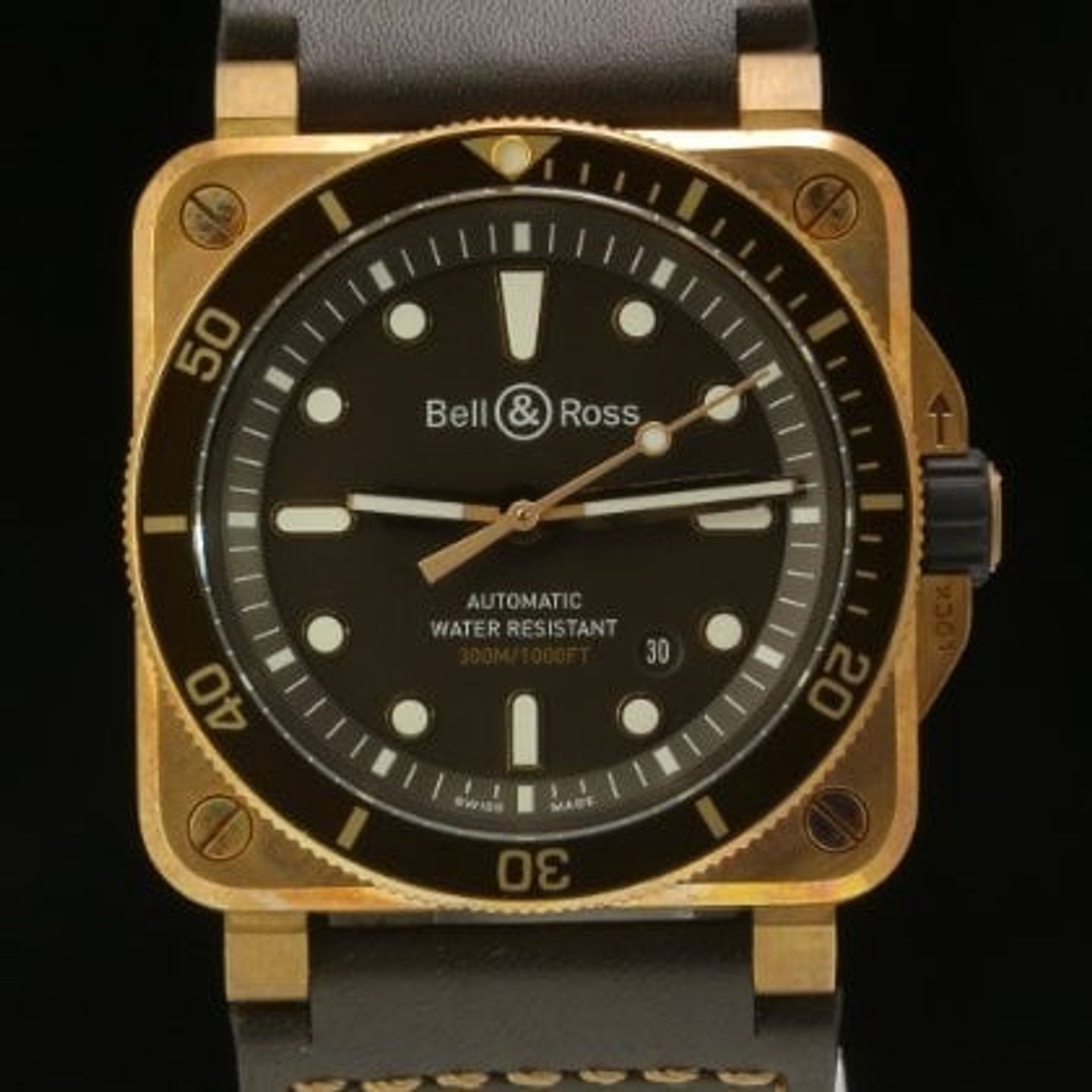 Bell & Ross BR 03 BR0392-D-BR-BR (2022) - Unknown dial Unknown Unknown case (1/9)