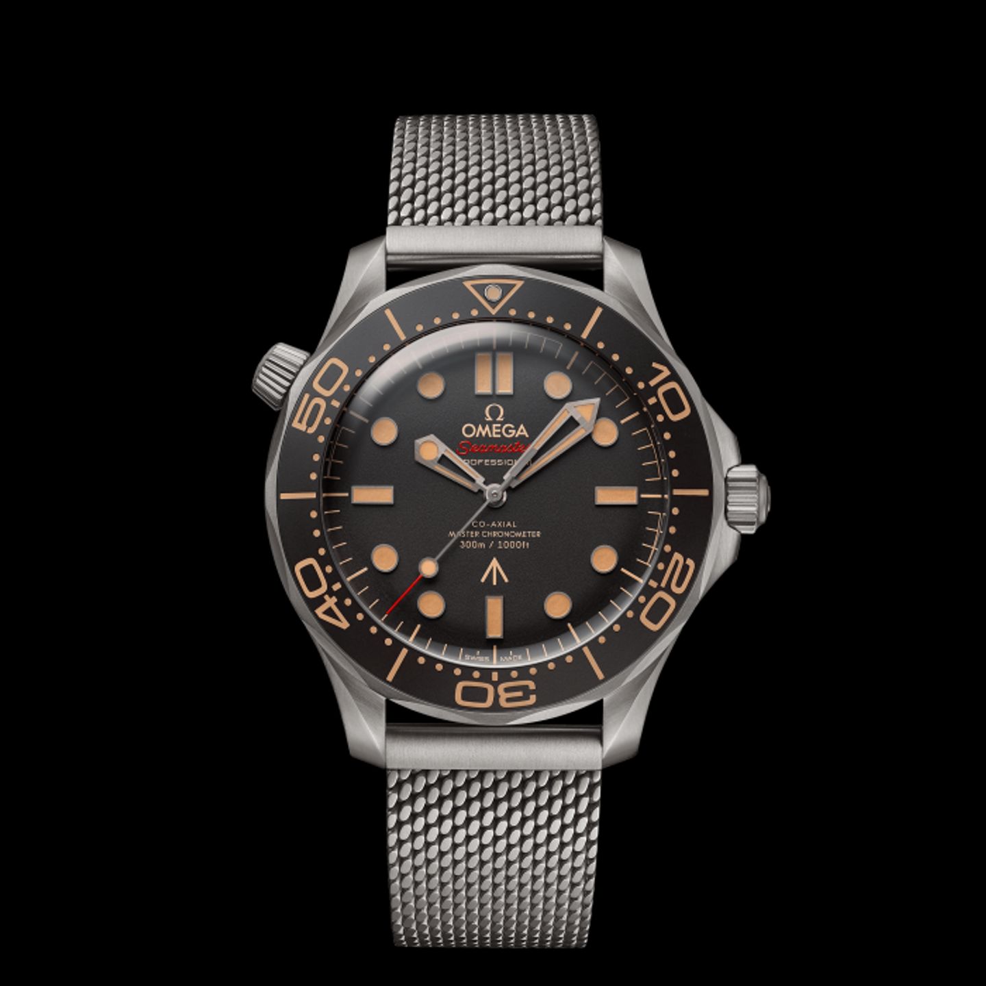 Omega Seamaster Diver 300 M 210.90.42.20.01.001 (2024) - Zwart wijzerplaat 42mm Titanium (1/1)