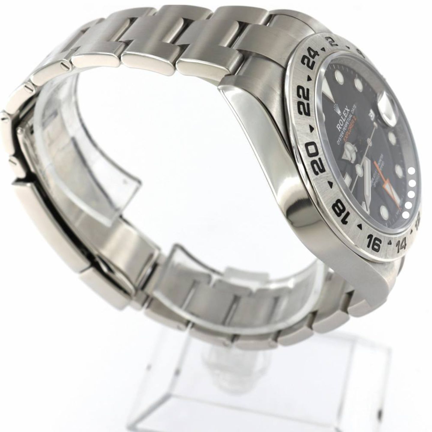 Rolex Explorer II 216570 (2018) - Black dial 42 mm Steel case (3/6)