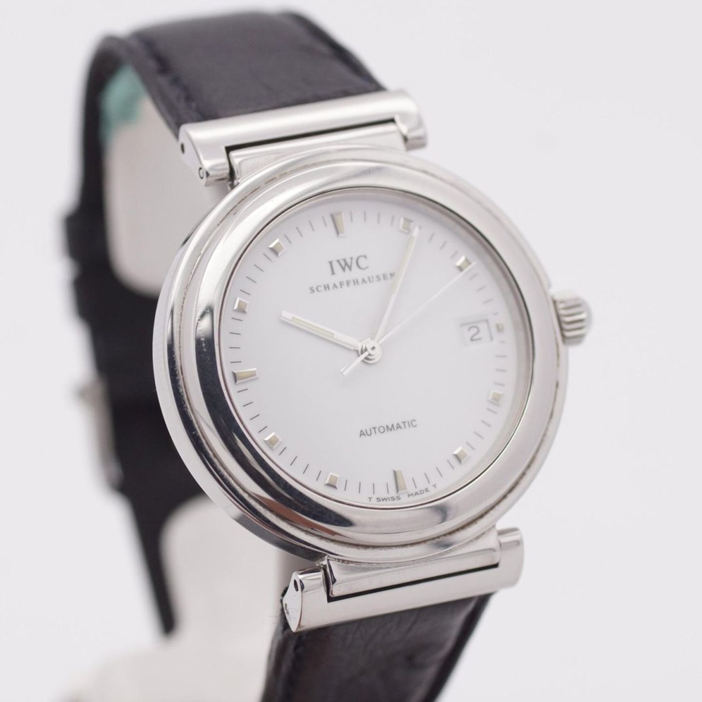 IWC Da Vinci Automatic IW3528 (2000) - Zilver wijzerplaat 37mm Staal (3/8)