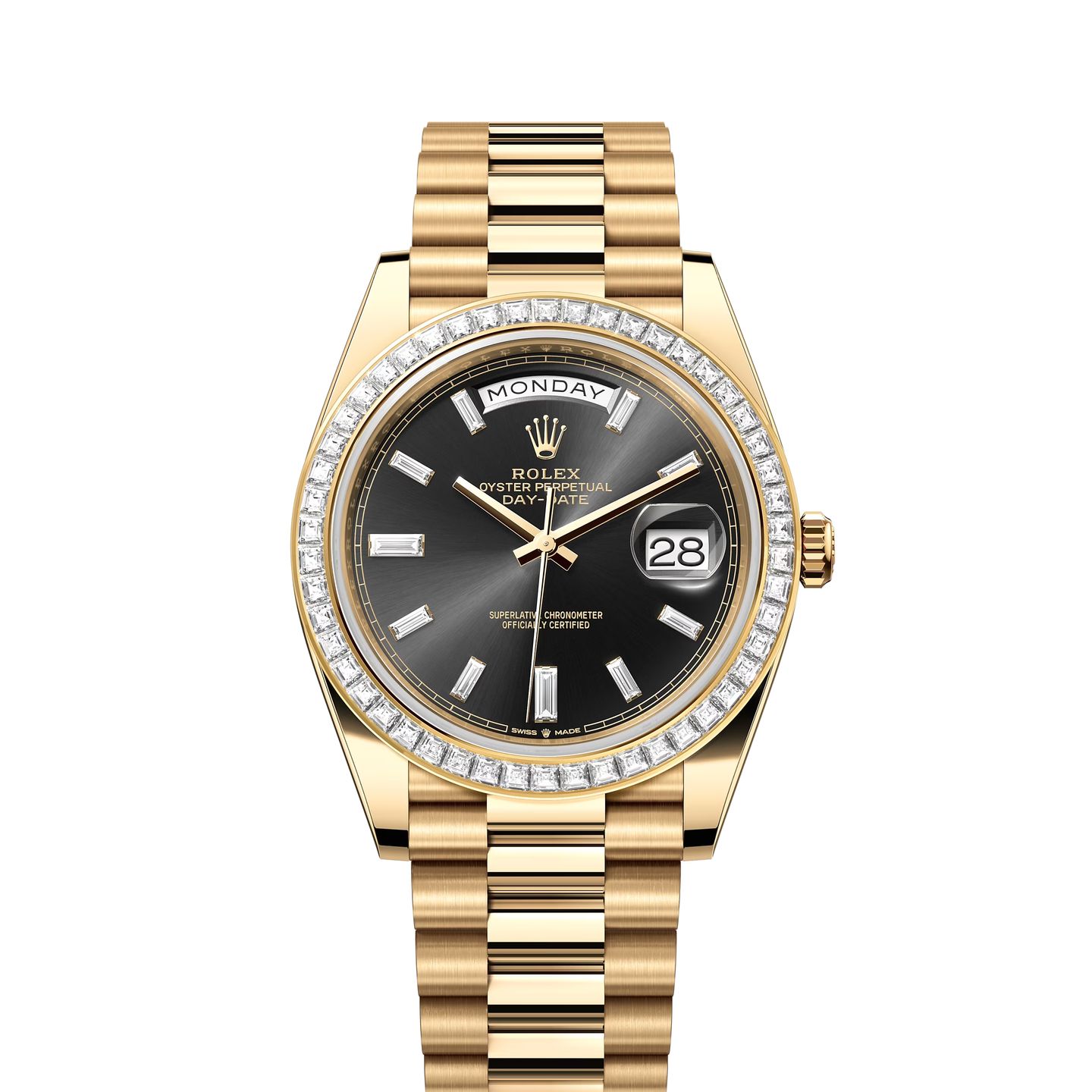 Rolex Day-Date 40 228398TBR (2024) - Zwart wijzerplaat 40mm Geelgoud (1/1)