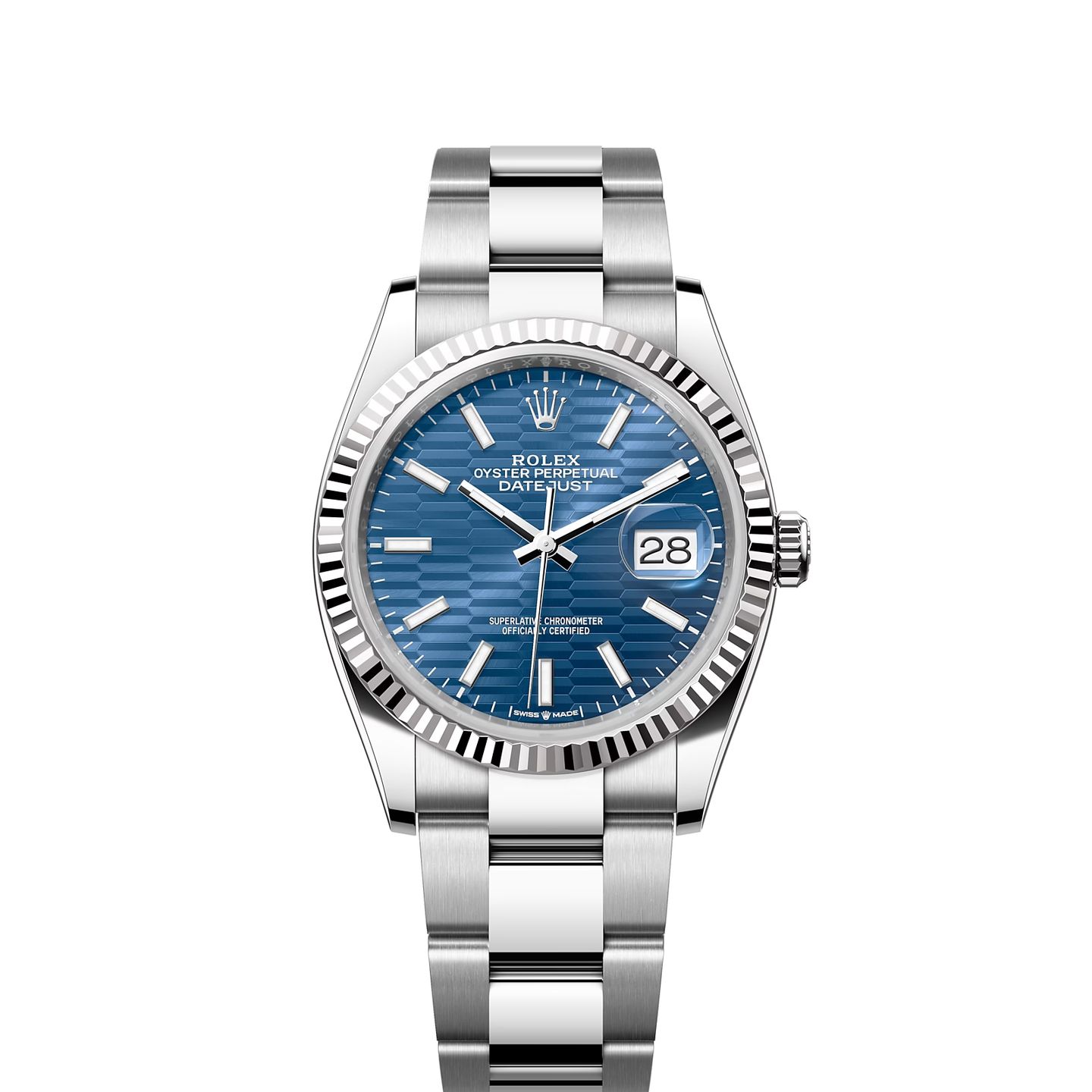 Rolex Datejust 36 126234 (2021) - Blue dial 36 mm Steel case (1/8)