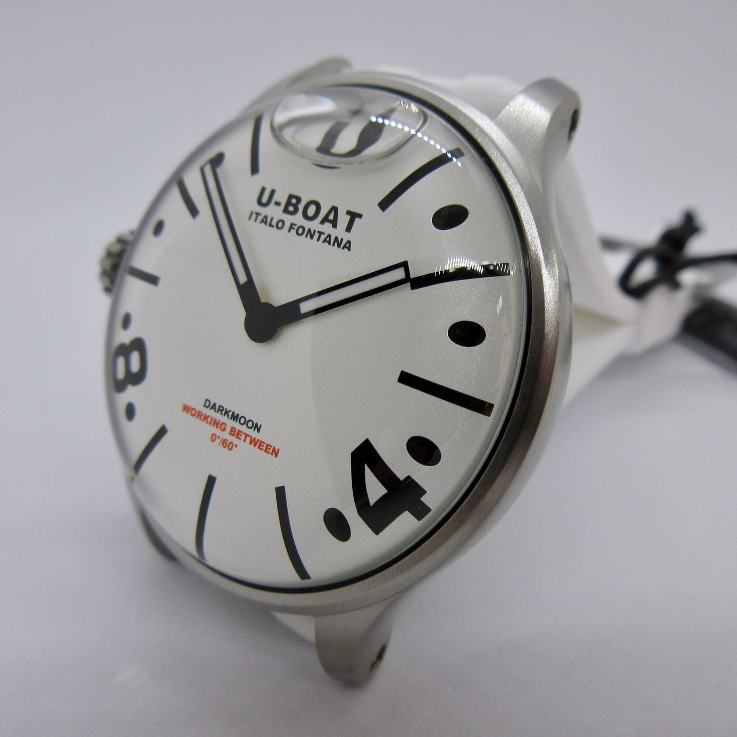 U-Boat Unknown 9542 (2024) - White dial 45 mm Steel case (5/8)