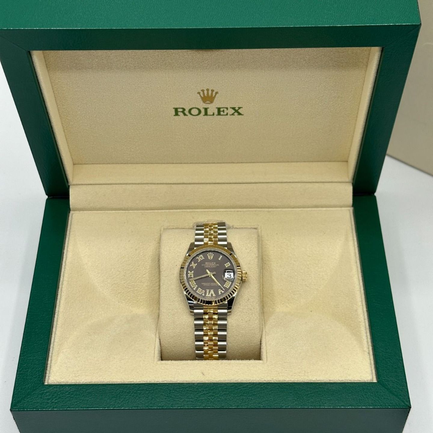 Rolex Datejust 31 278273 (2024) - Grijs wijzerplaat 31mm Staal (4/8)