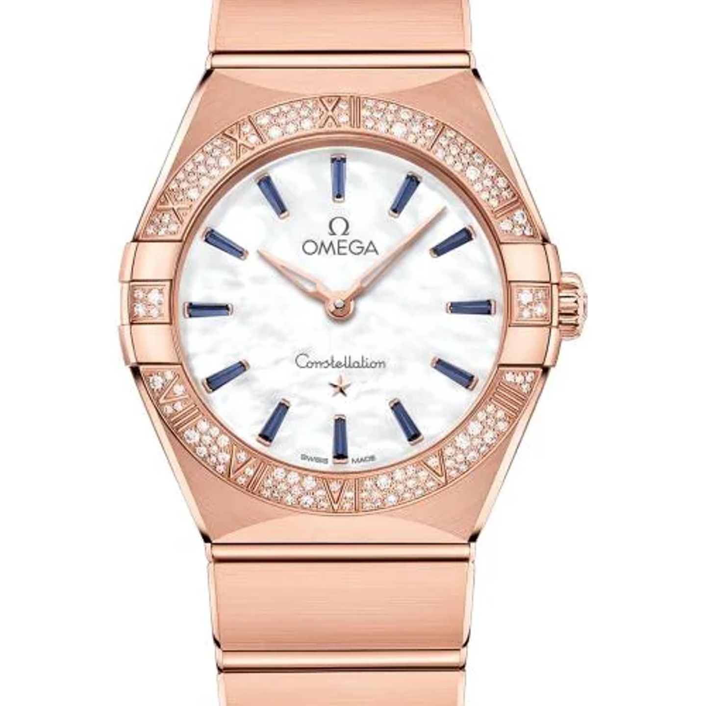 Omega Constellation Quartz 131.55.28.60.55.007 (2026) - Pearl dial 28 mm Rose Gold case (1/1)