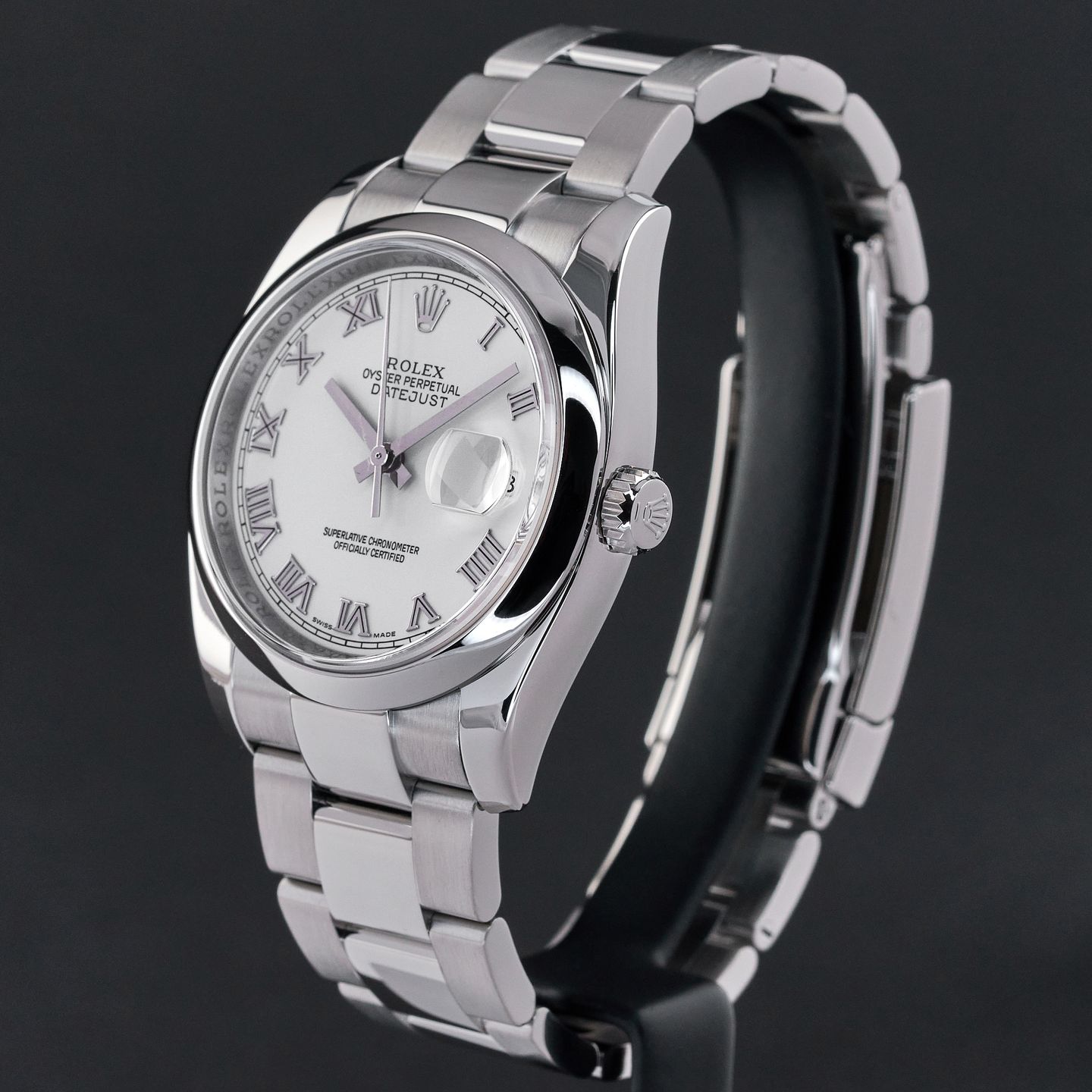 Rolex Datejust 36 116200 (2008) - 36mm Staal (3/7)