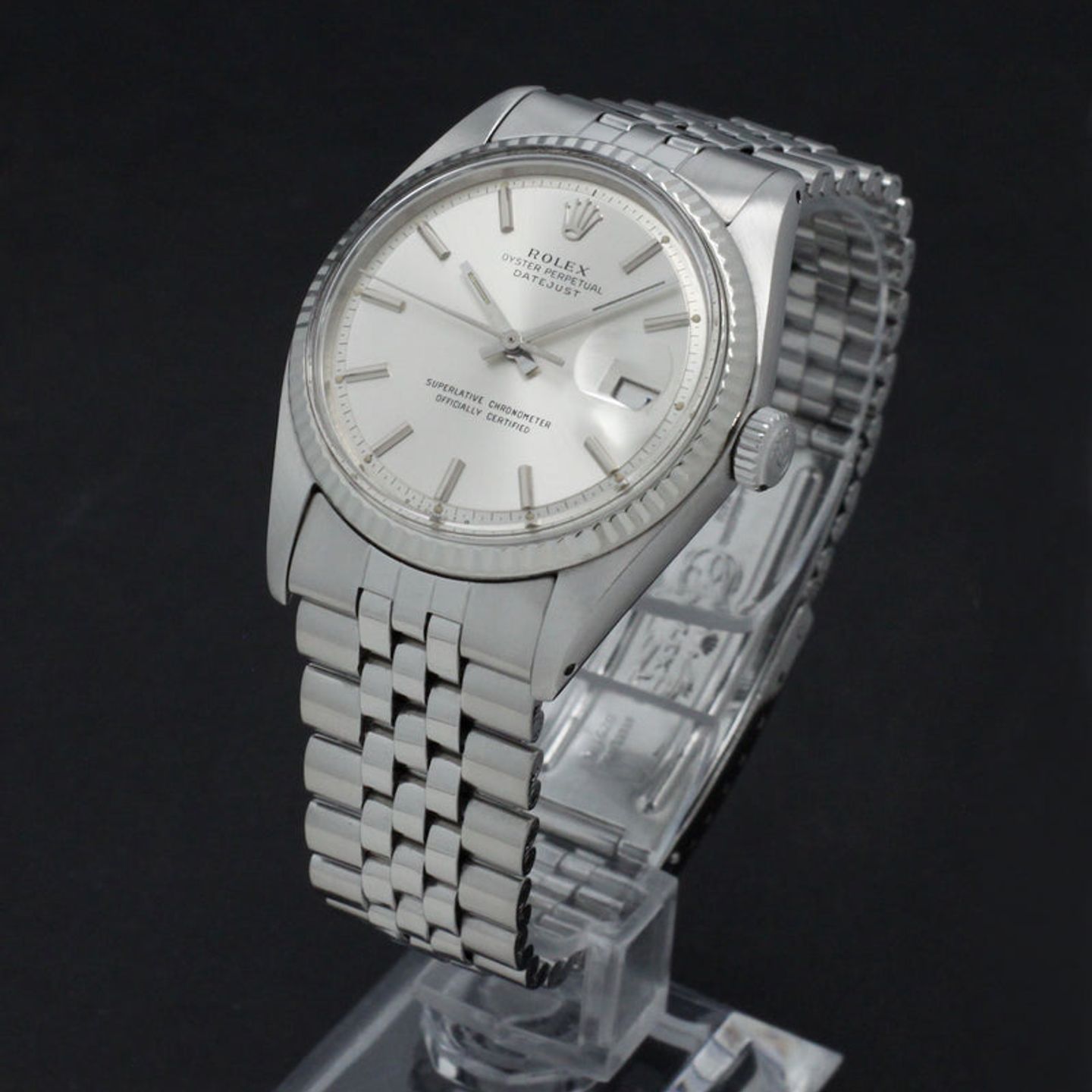 Rolex Datejust 1601 (1974) - Silver dial 36 mm Steel case (4/7)