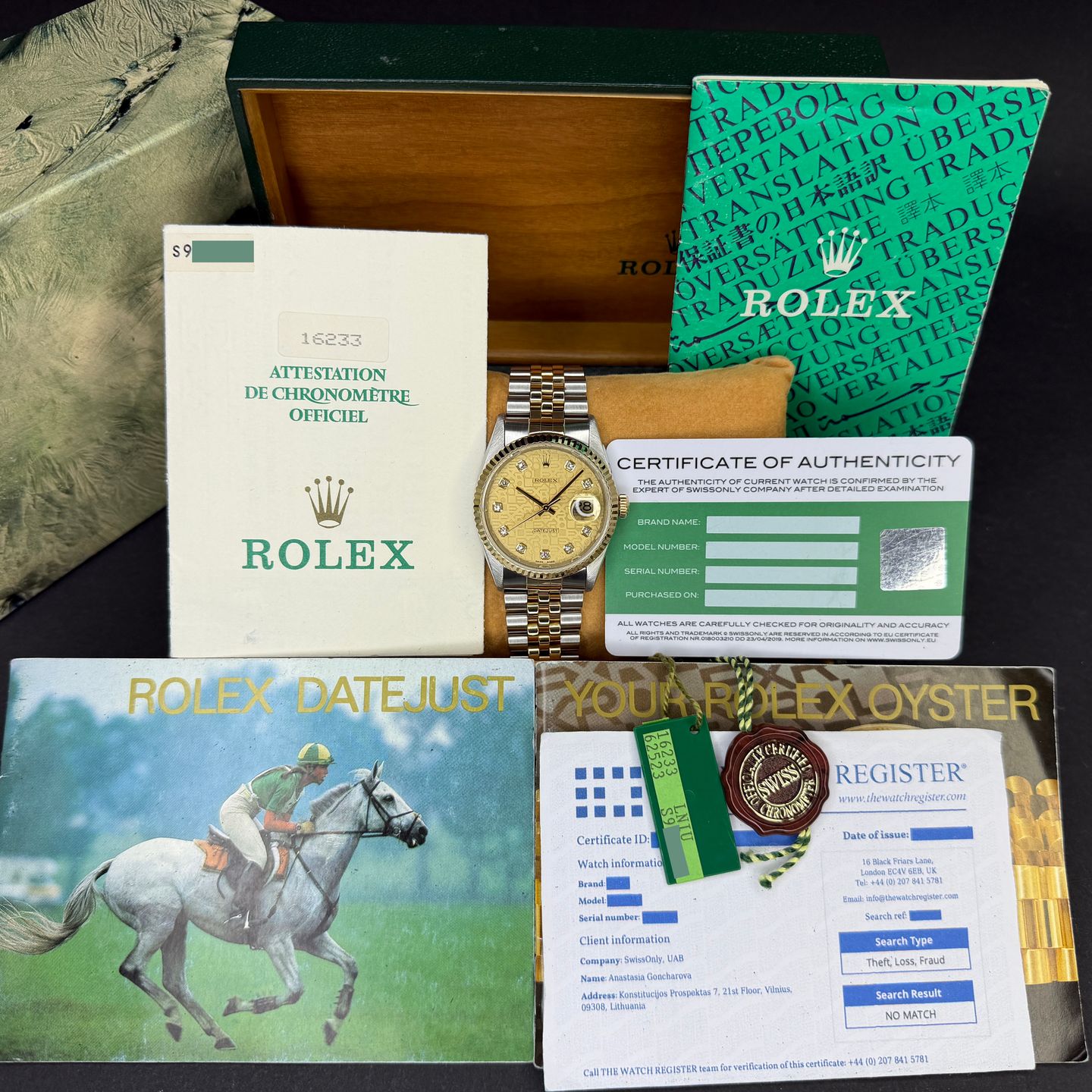 Rolex Datejust 36 16233 - (3/8)