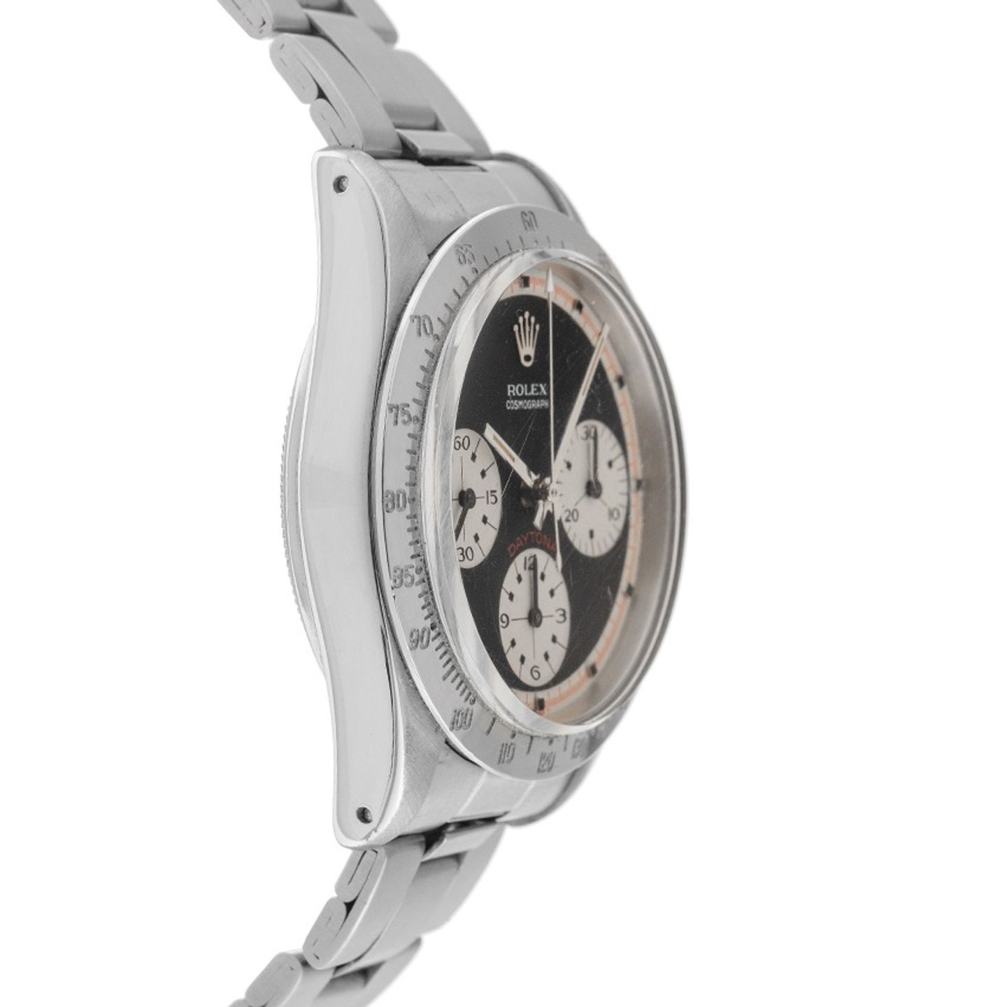 Rolex Daytona 6239 (1968) - Zwart wijzerplaat 37mm Staal (5/7)