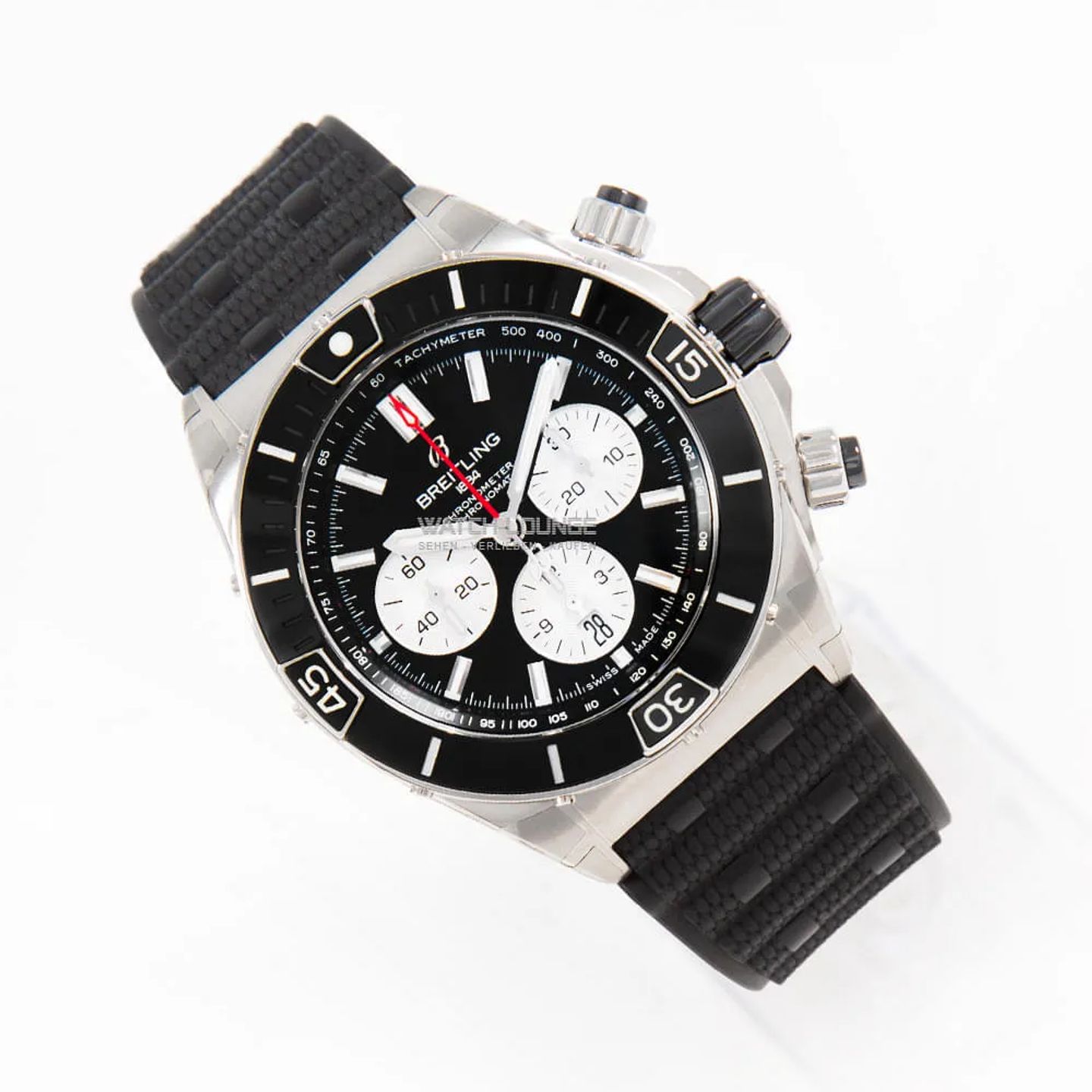 Breitling Chronomat AB0136251B1S1 (2025) - Black dial 44 mm Steel case (2/8)