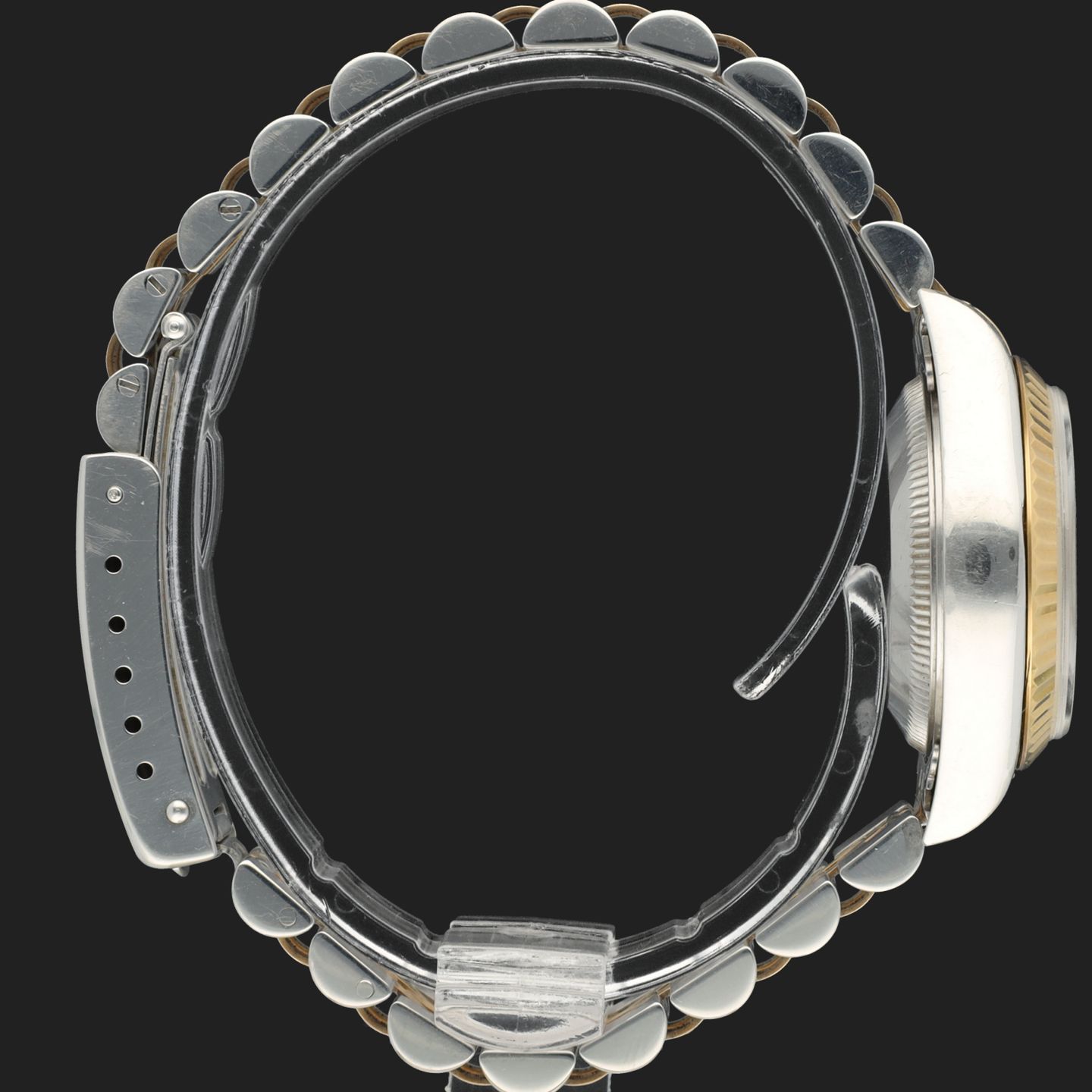 Rolex Lady-Datejust 69173 (1999) - Purple dial 26 mm Gold/Steel case (5/8)