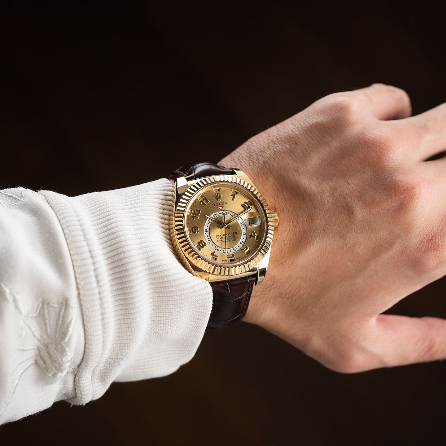 Rolex Sky-Dweller 326138 (2018) - 42mm Geelgoud (6/7)