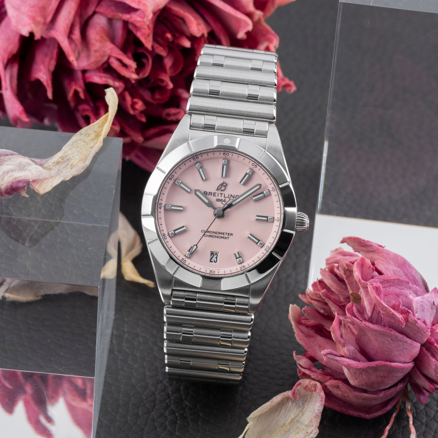 Breitling Chronomat A77310 (Unknown (random serial)) - 32 mm Steel case (1/8)