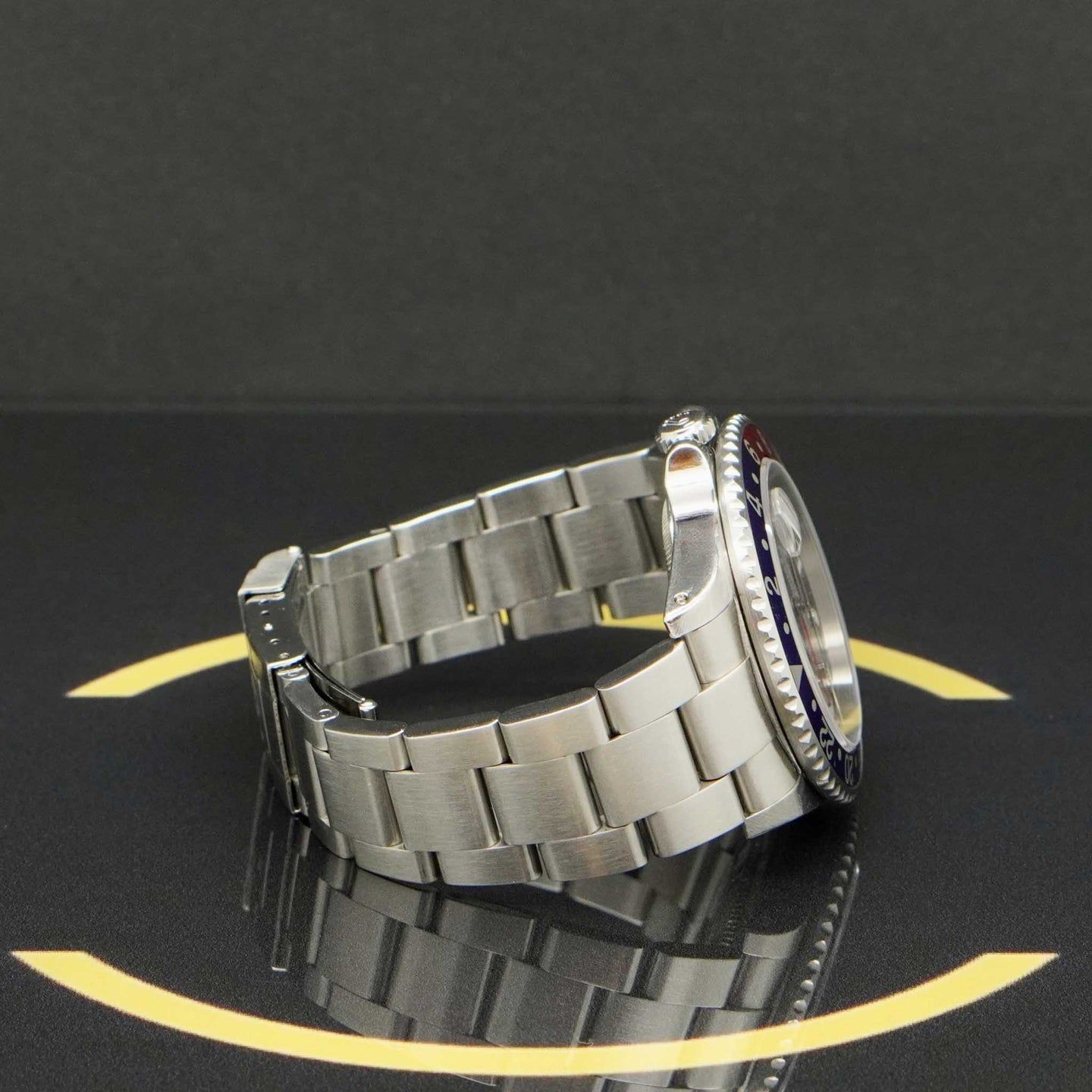 Rolex GMT-Master II 16710 (2003) - Zwart wijzerplaat 40mm Staal (6/7)