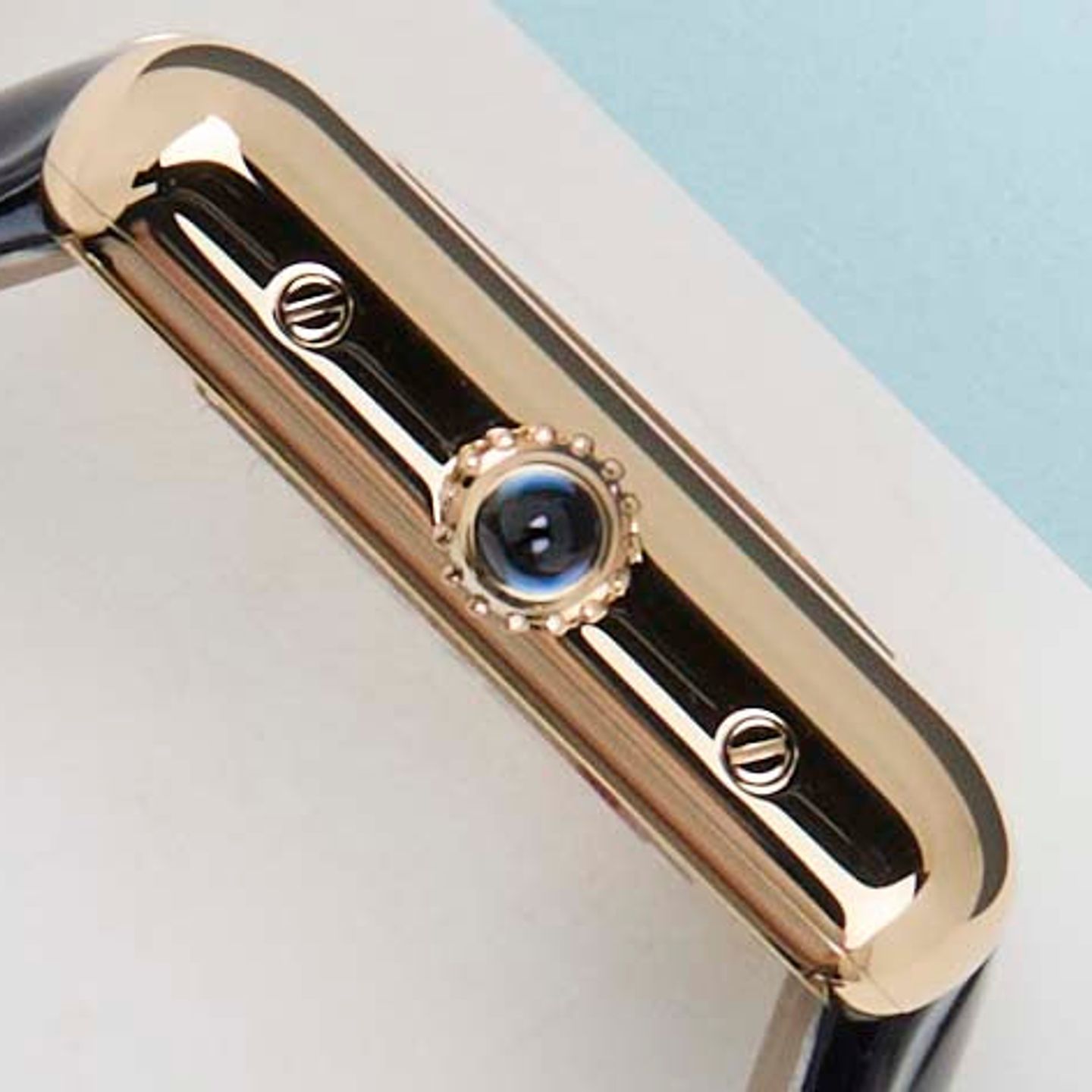 Cartier Tank Louis Cartier WGTA0352 (2026) - Silver dial 17 mm Yellow Gold case (8/8)