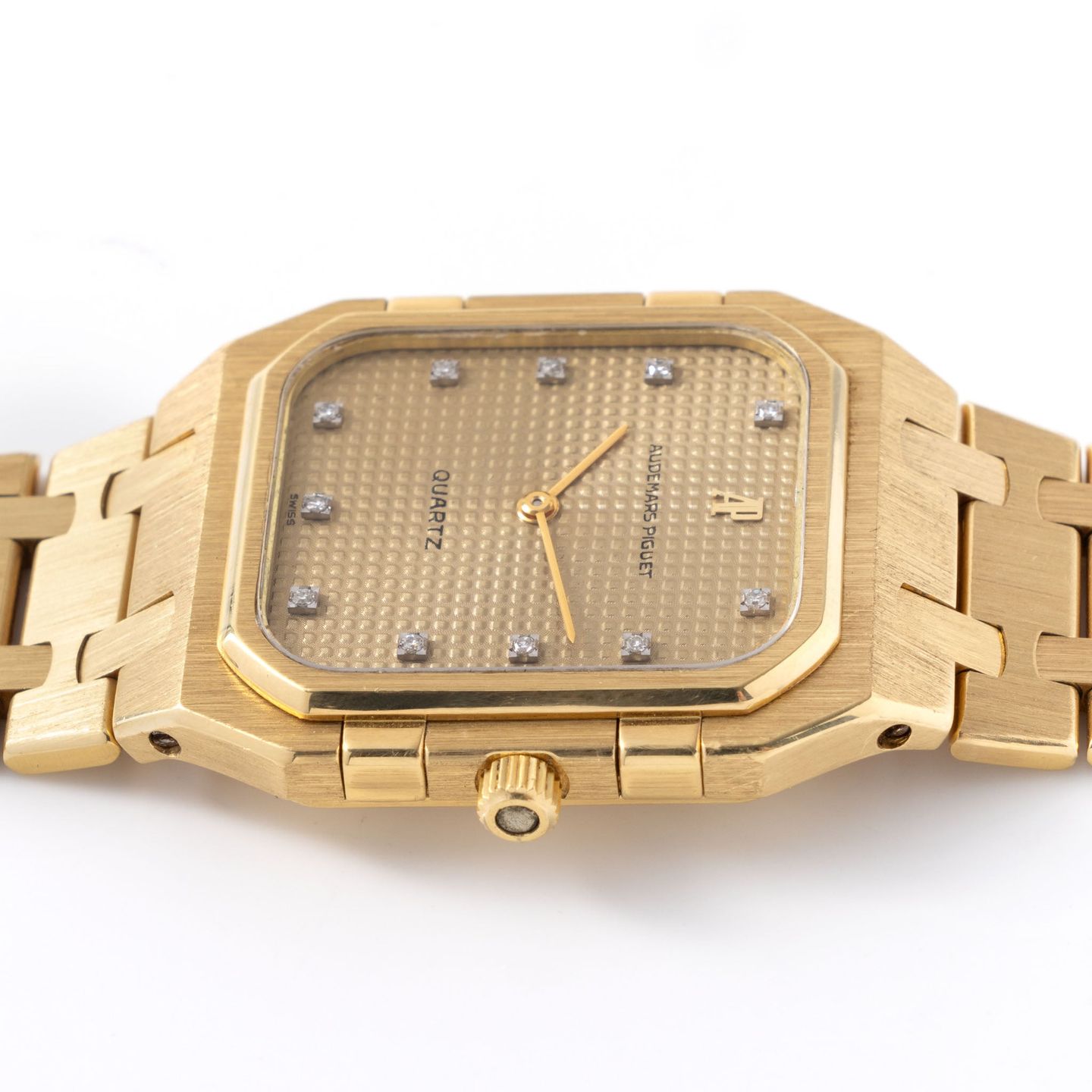 Audemars Piguet Royal Oak 6005BA (1980) - Champagne dial 41 mm Yellow Gold case (6/8)