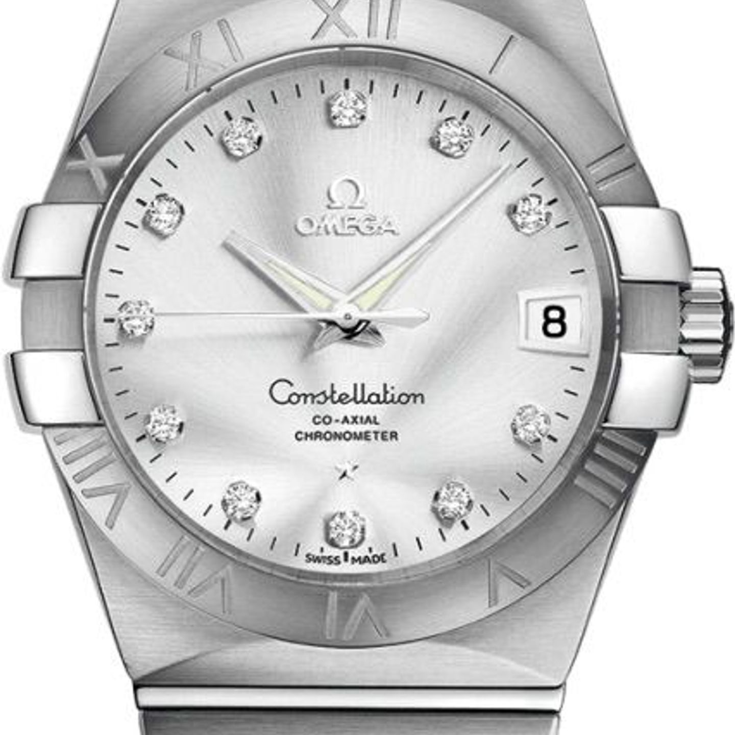 Omega Constellation Men 123.10.38.21.52.001 (2024) - Wit wijzerplaat 38mm Staal (1/1)