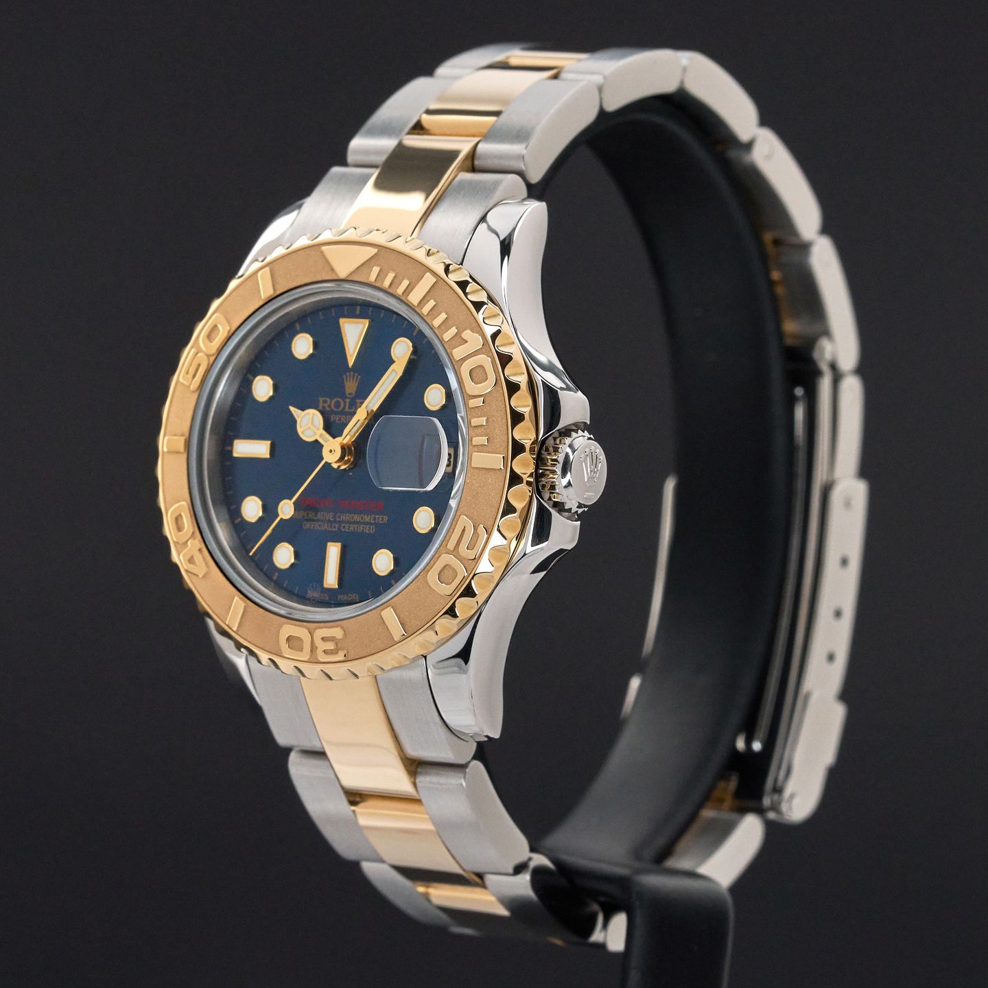 Rolex Yacht-Master 169623 (2005) - Blauw wijzerplaat 29mm Goud/Staal (4/8)
