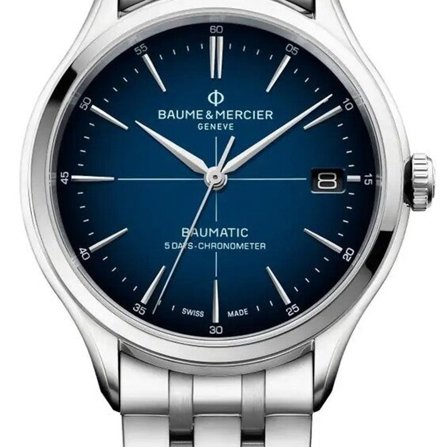 Baume & Mercier Clifton M0A10468 (2026) - Blue dial 40 mm Steel case (1/1)