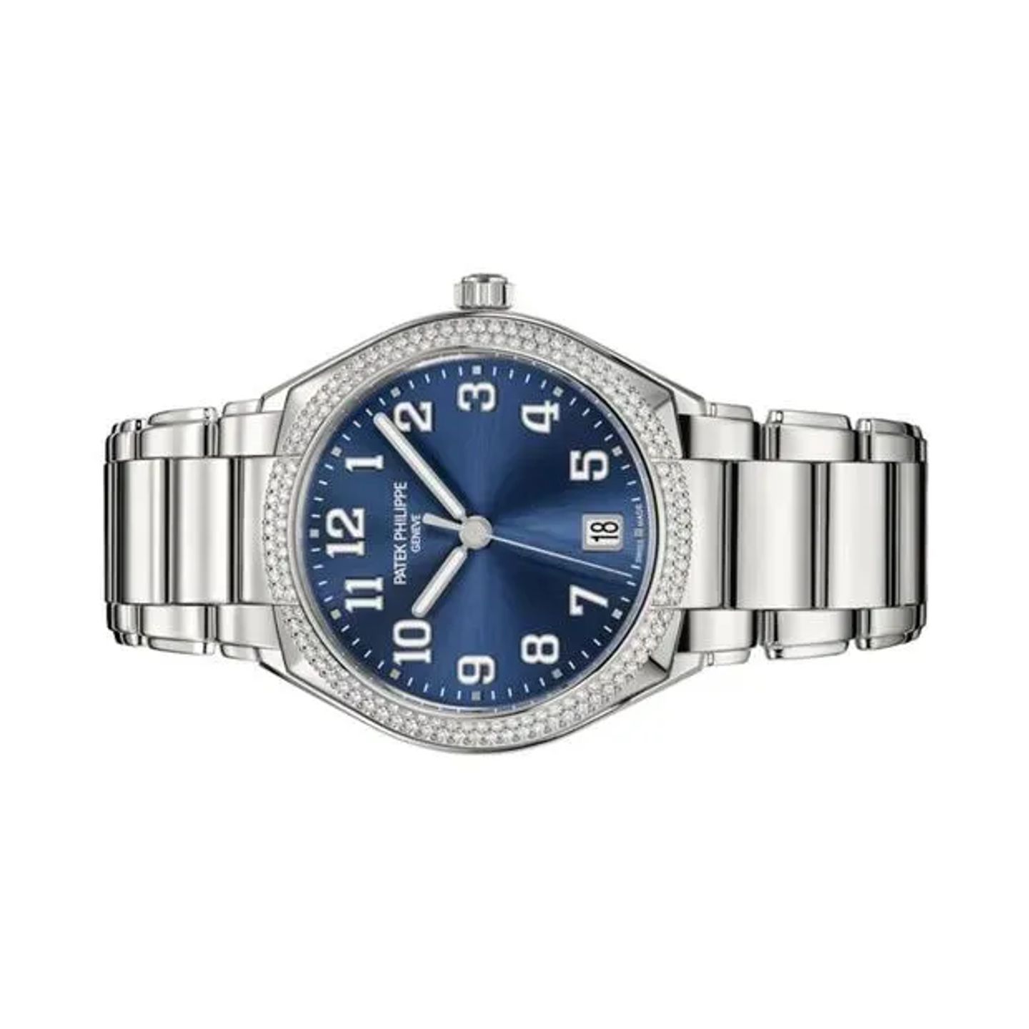 Patek Philippe Twenty~4 7300/1200A-001 (2025) - Blue dial 36 mm Steel case (2/6)