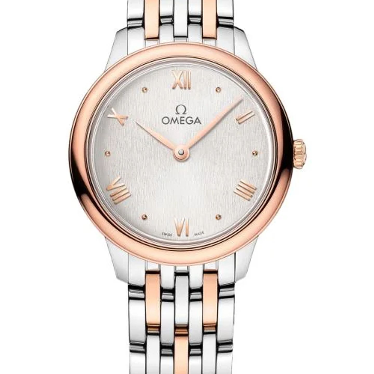 Omega De Ville 434.20.28.60.02.001 (2026) - Zilver wijzerplaat 28mm Goud/Staal (1/1)