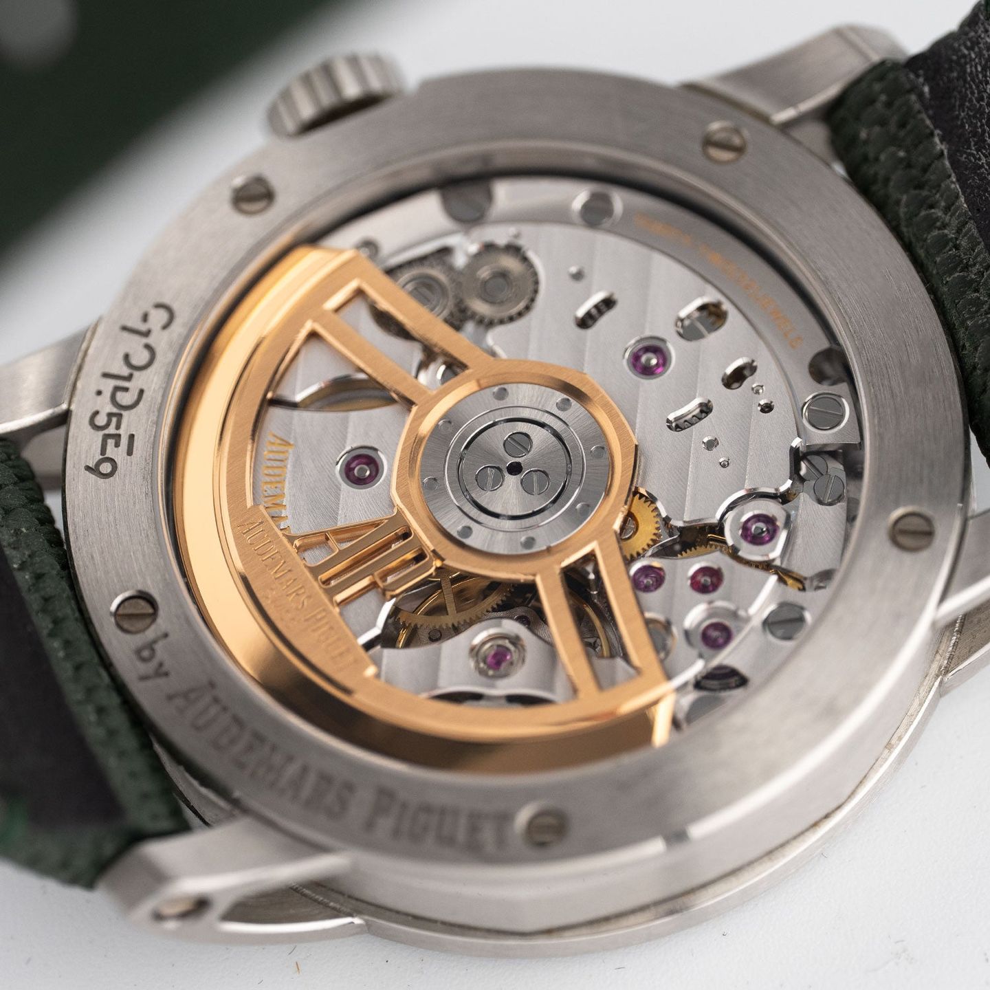 Audemars Piguet CODE 11.59 15210ST.OO.A056KB.01 (Onbekend (willekeurig serienummer)) - Groen wijzerplaat 41mm Staal (6/7)