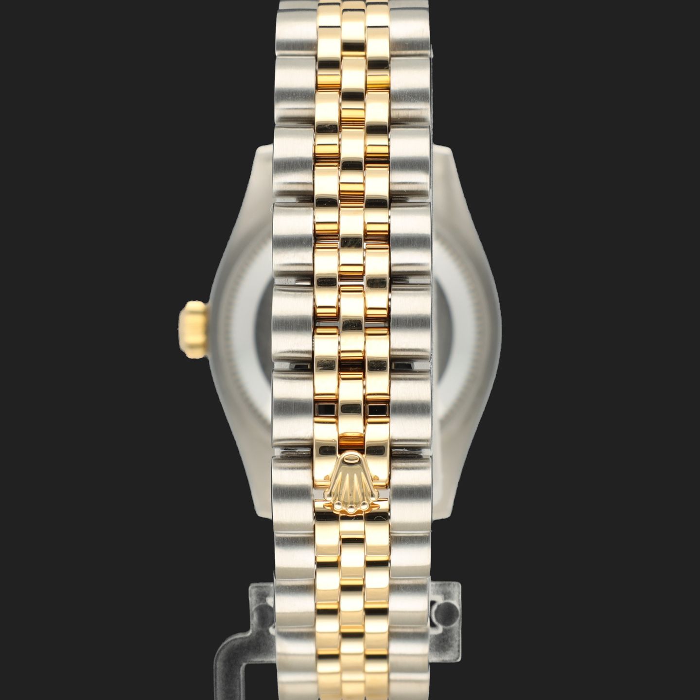 Rolex Lady-Datejust 179173 (2012) - Blue dial 26 mm Gold/Steel case (6/8)