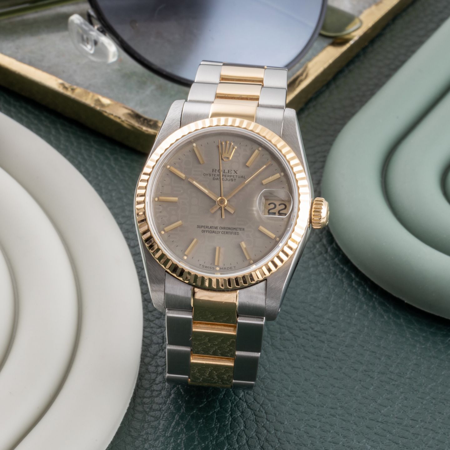 Rolex Datejust 31 68273 (1986) - 31mm Goud/Staal (1/8)